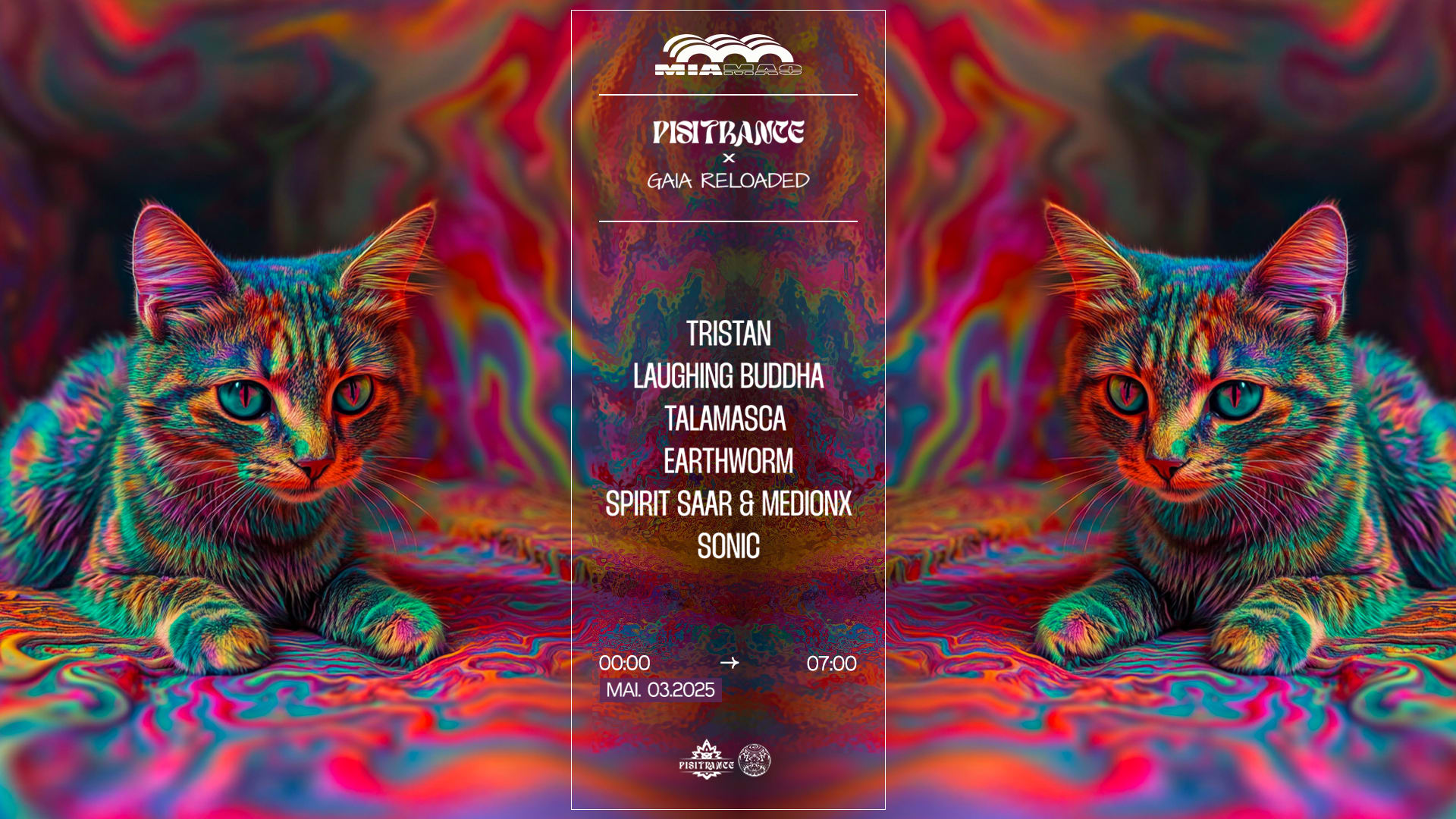 Pisitrance X Gaia : Tristan, Laughing Buddha, Talamasca