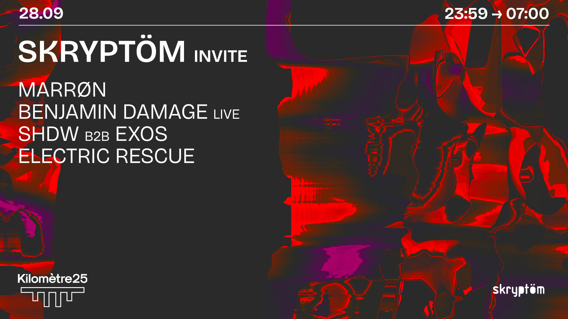 Skryptöm X Km25 : Marrøn, Shdw B2b Exos & More