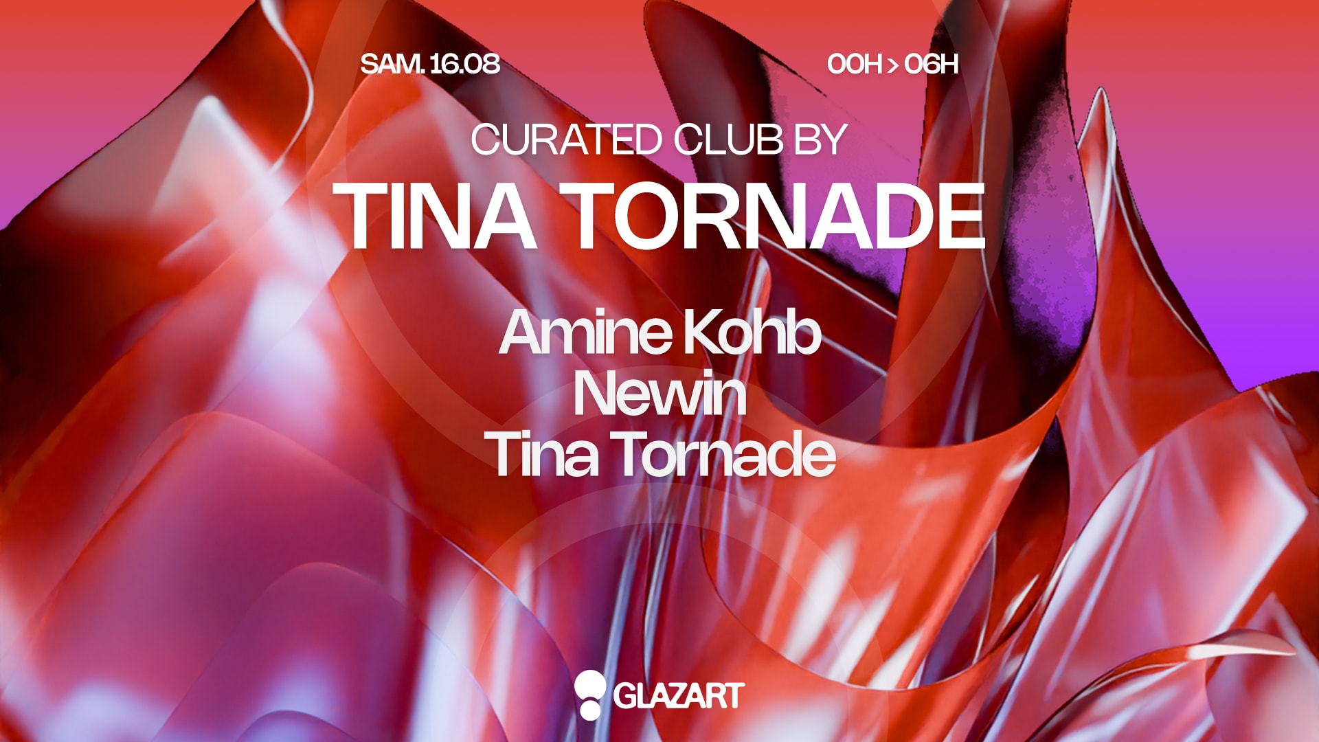Curated Club By Tina Tornade : Amine Kohb - Newin
