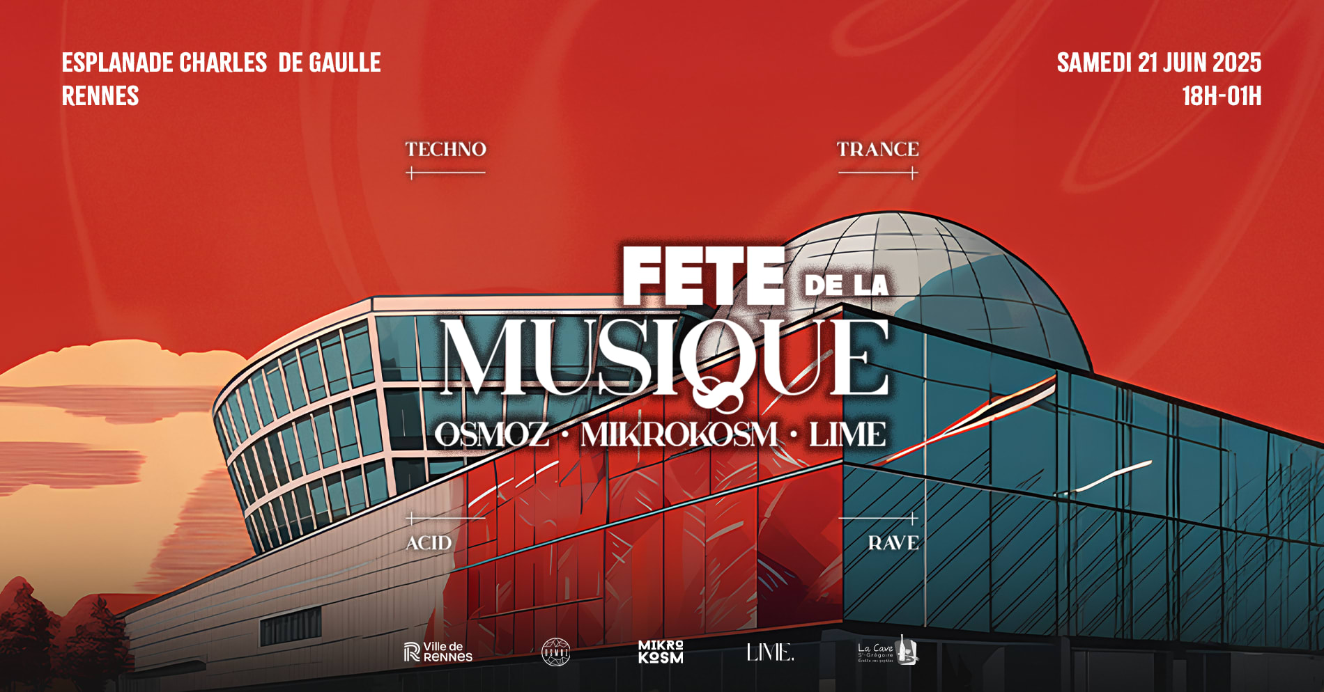 Fête De La Musique Rennes | Osmoz - Mikrokosm - Lime