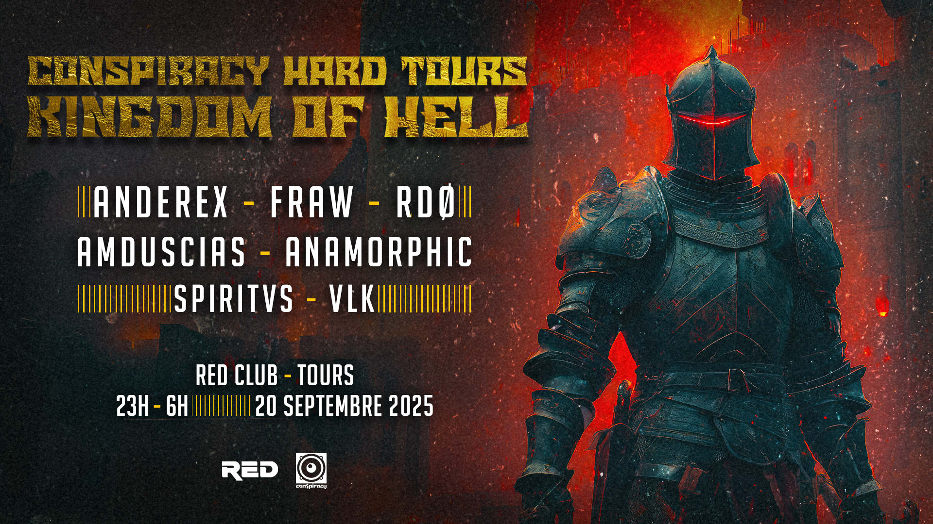Conspiracy Hard Tours - Kindgom Of Hell