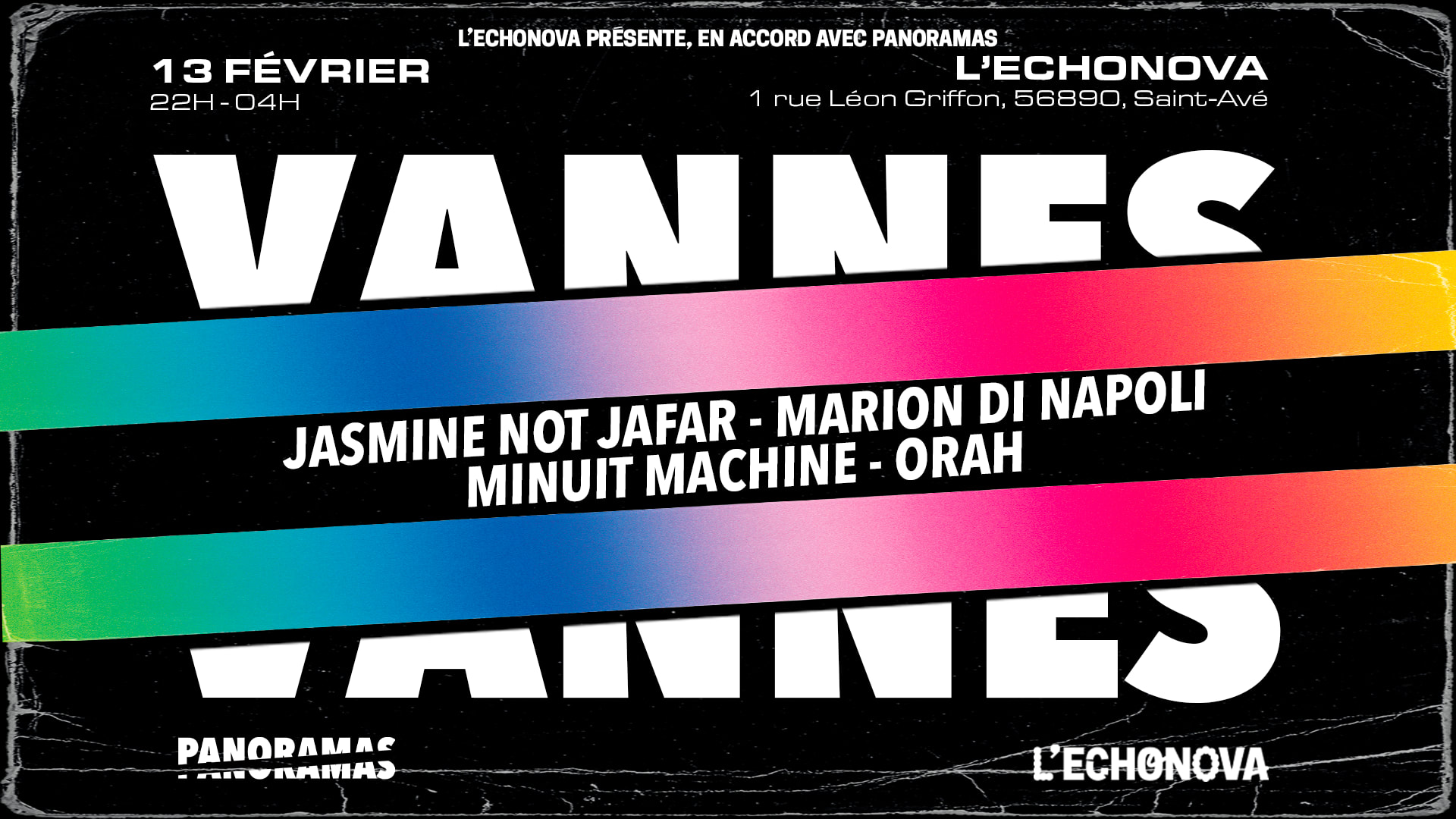 Warm Up Panoramas Festival : Minuit Machine...