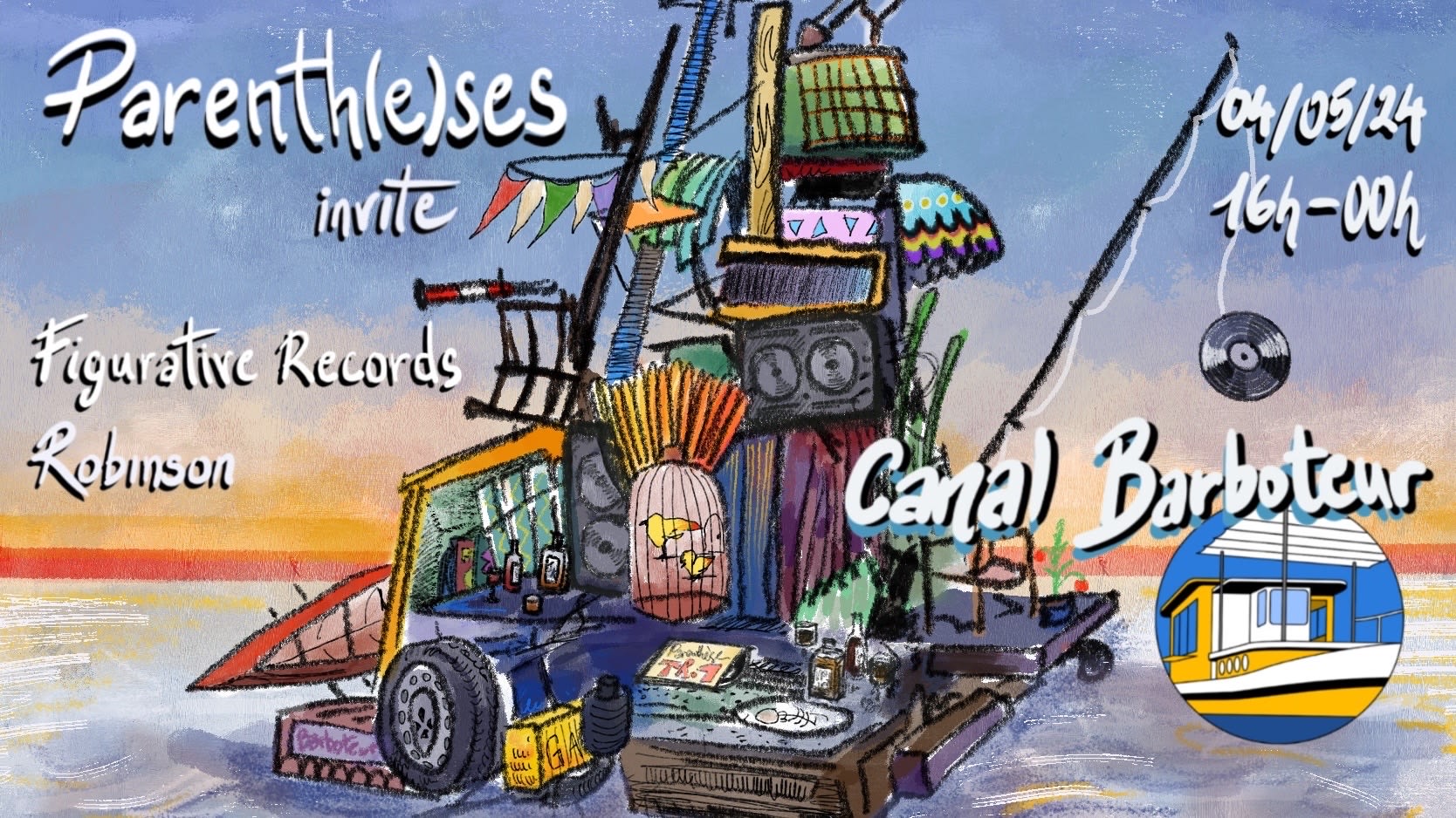 Parenth(E)Ses Invite Robinson & Figurative Records