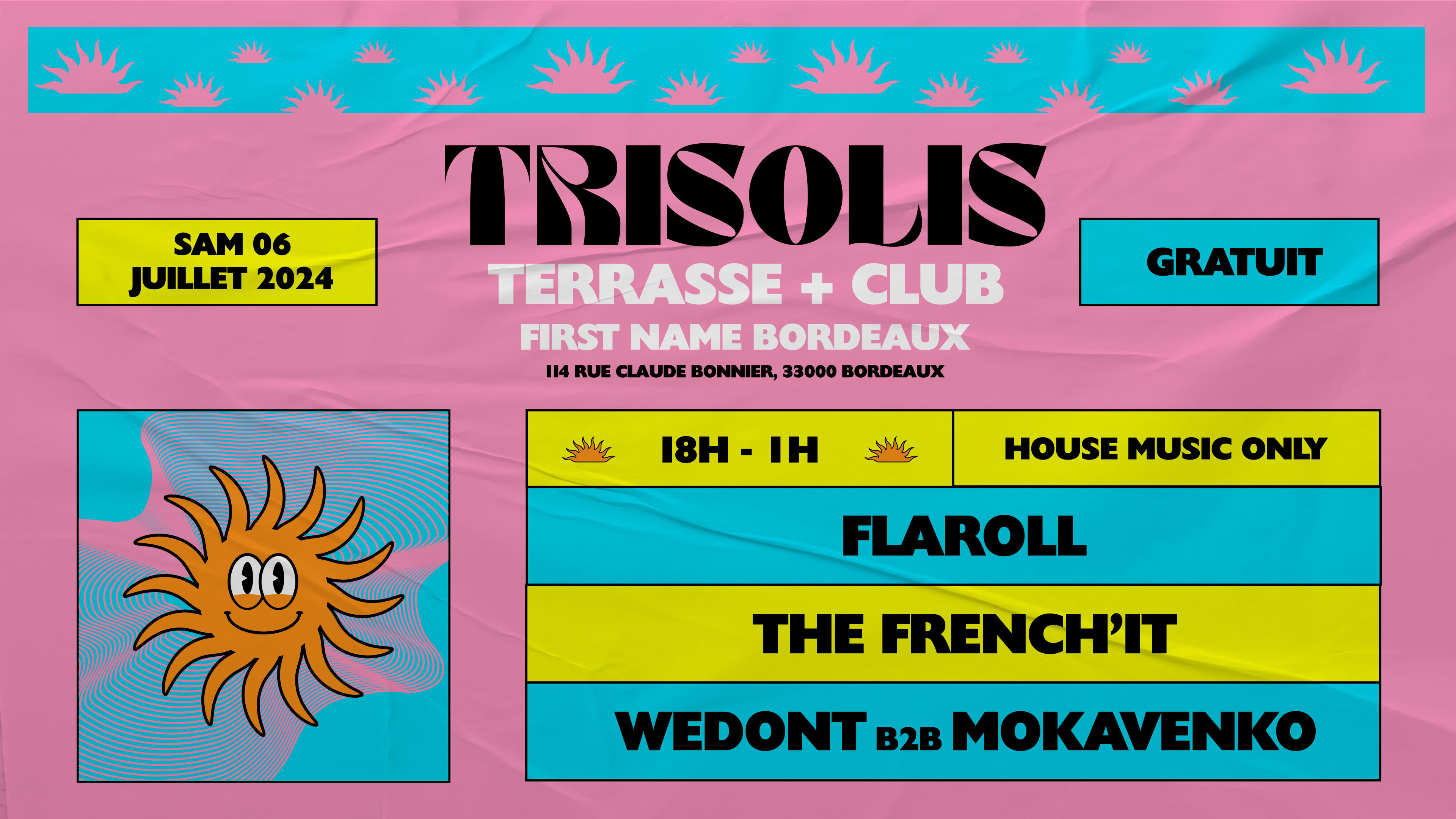 (Terminé #1) Trisolis X Firstname Bordeaux : Terrasse + Club