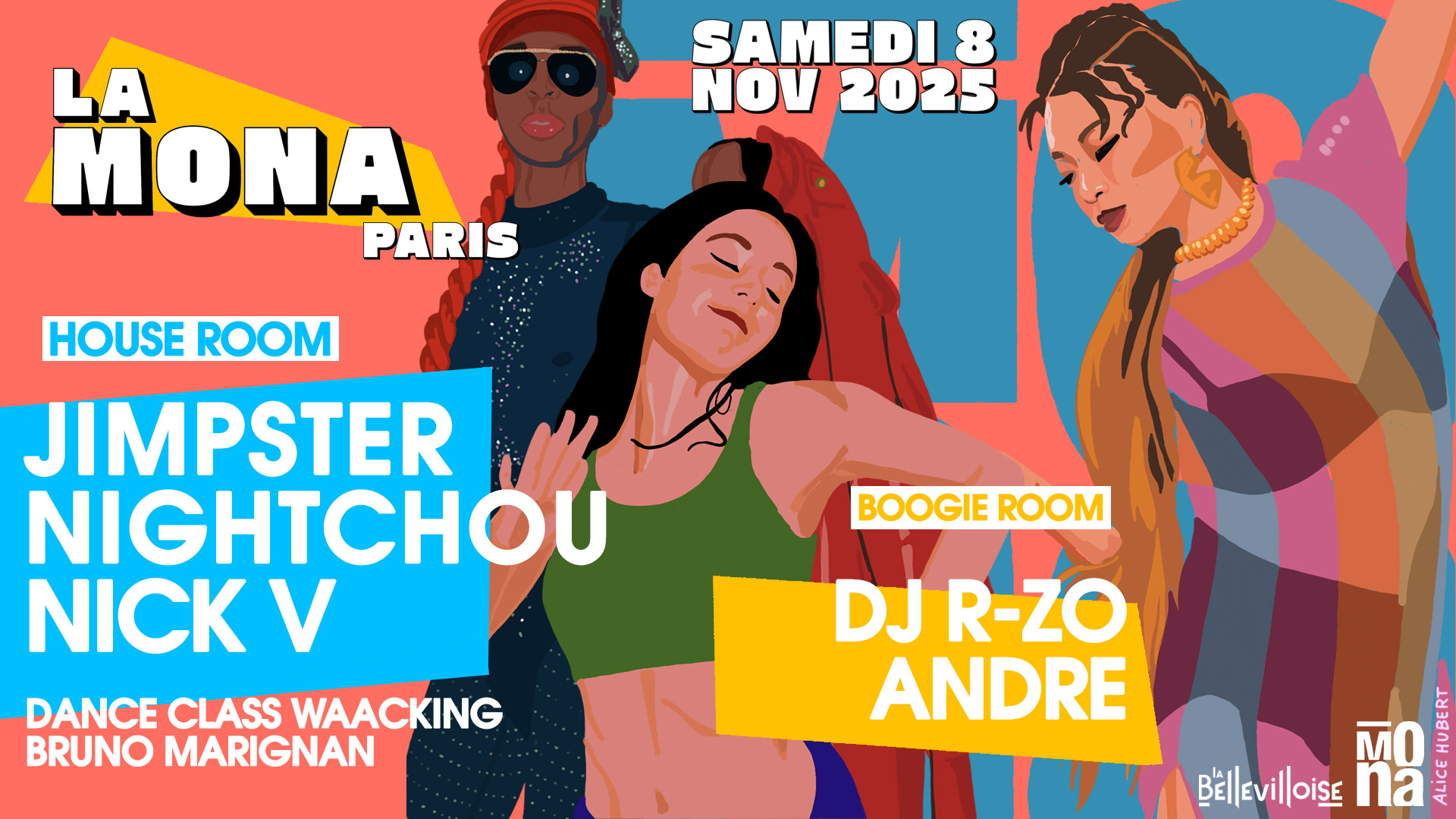 La Mona · Jimpster, Nick V, Nightchou ...  · Waacking Class