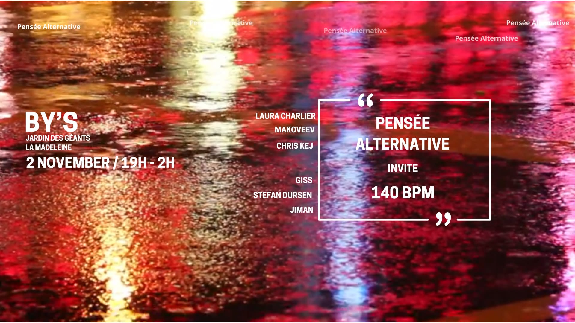 Pensée Alternative Invite 140 Bpm