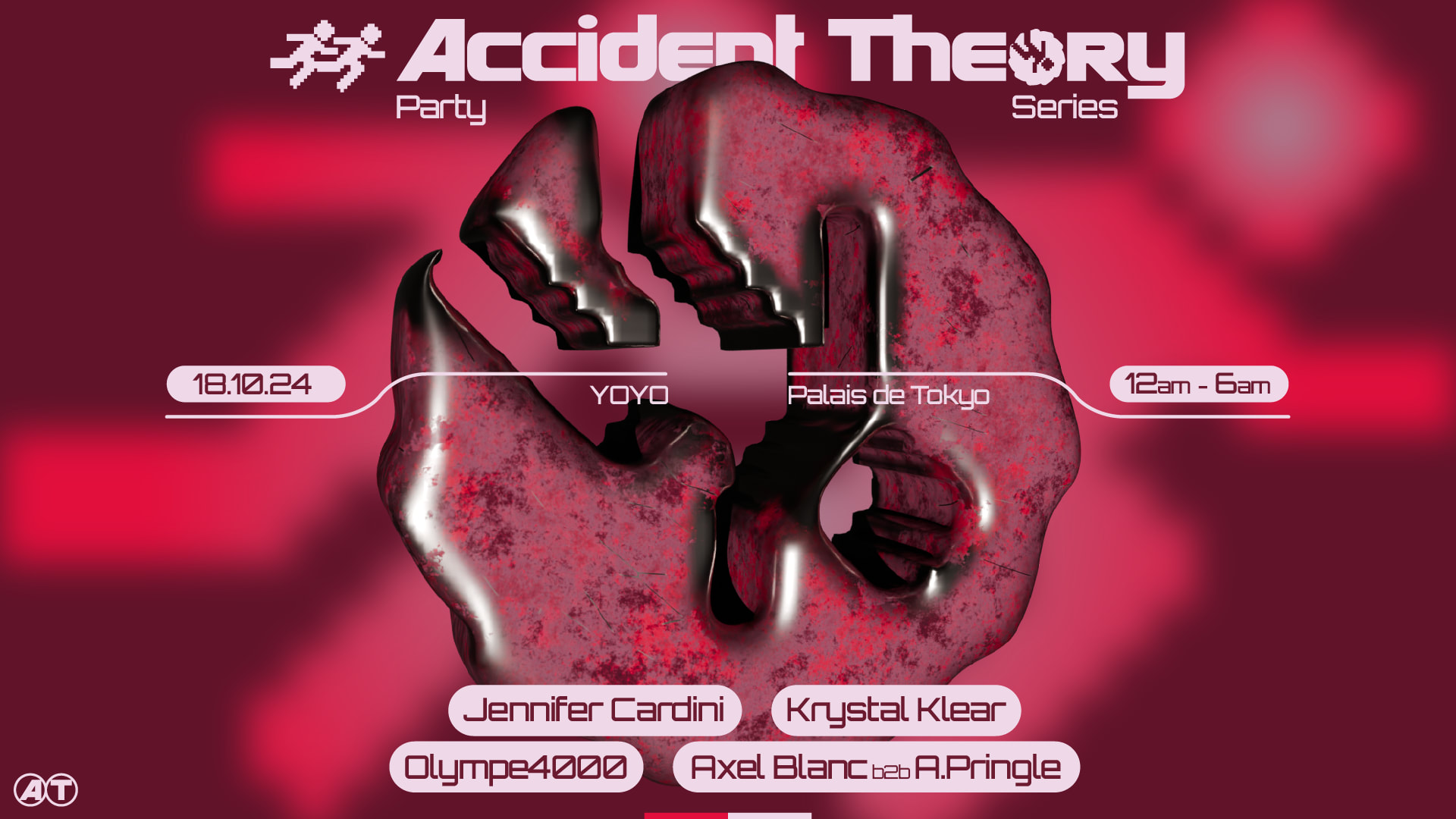 Accident Theory : Jennifer Cardini, Krystal Klear @Yoyo