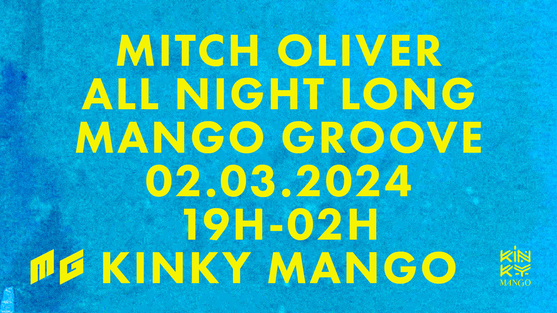 Mango Groove @ Kinky Mango W/ Mitch Oliver - 02.03.2024
