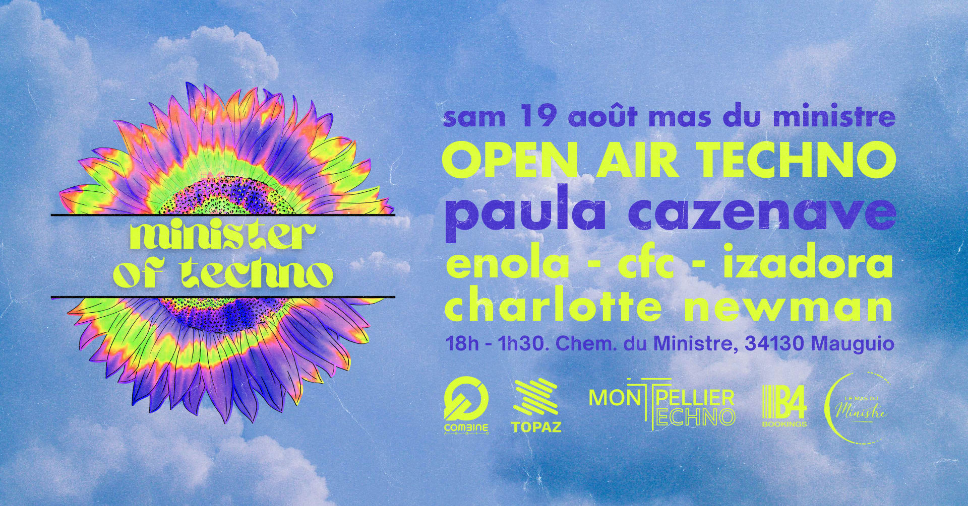 Minister Of Techno - Open Air Mas Du Ministre