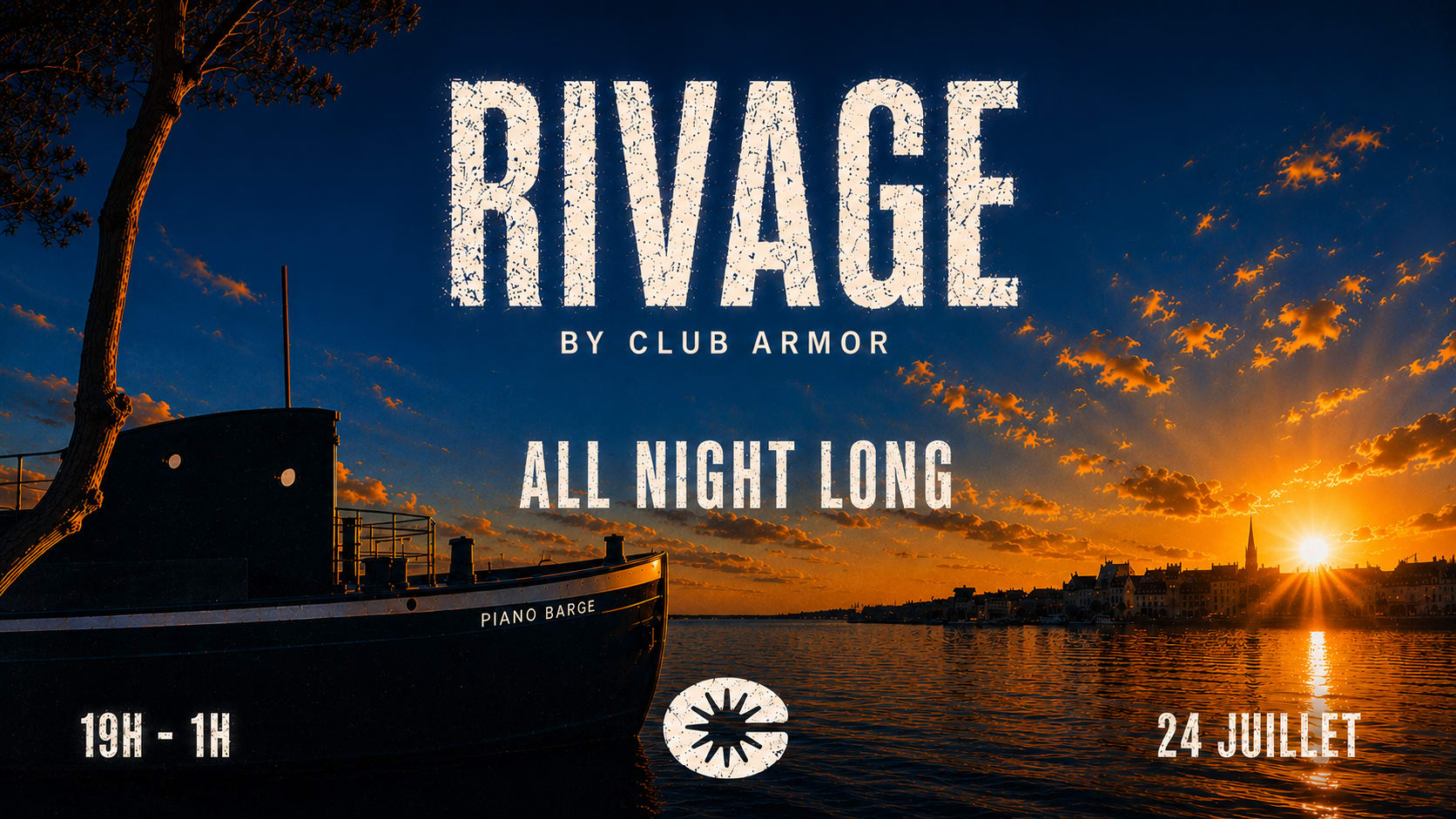 Rivage By Club Armor - Piano Barge