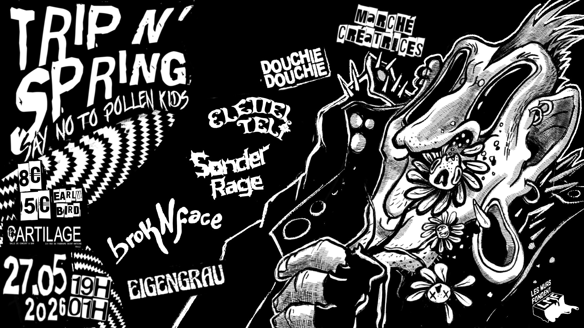 Trip N'spring By Les Murs Fondent X Cartilage