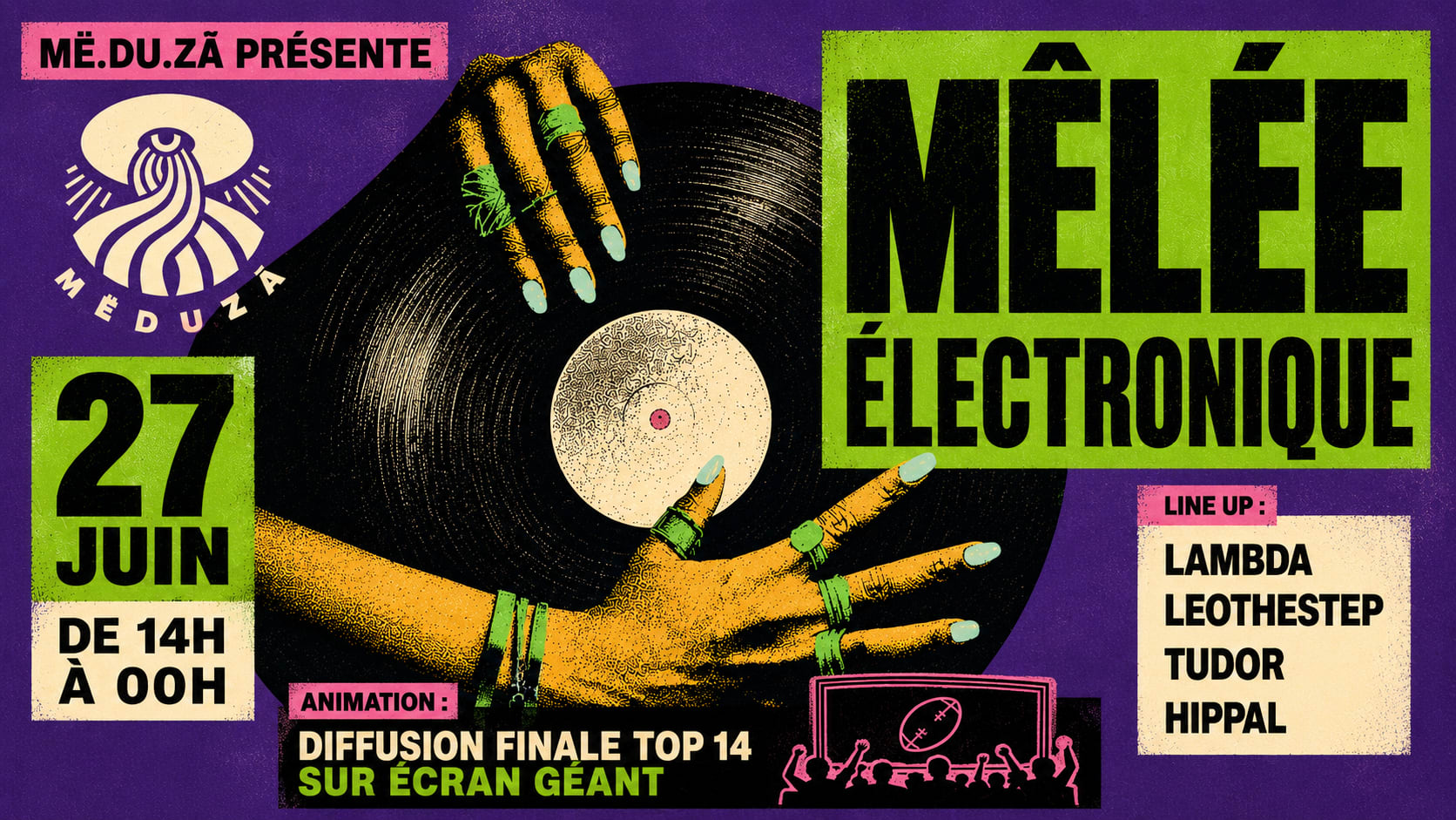 Më.Du.Zã Présente La Mêlée Électronique