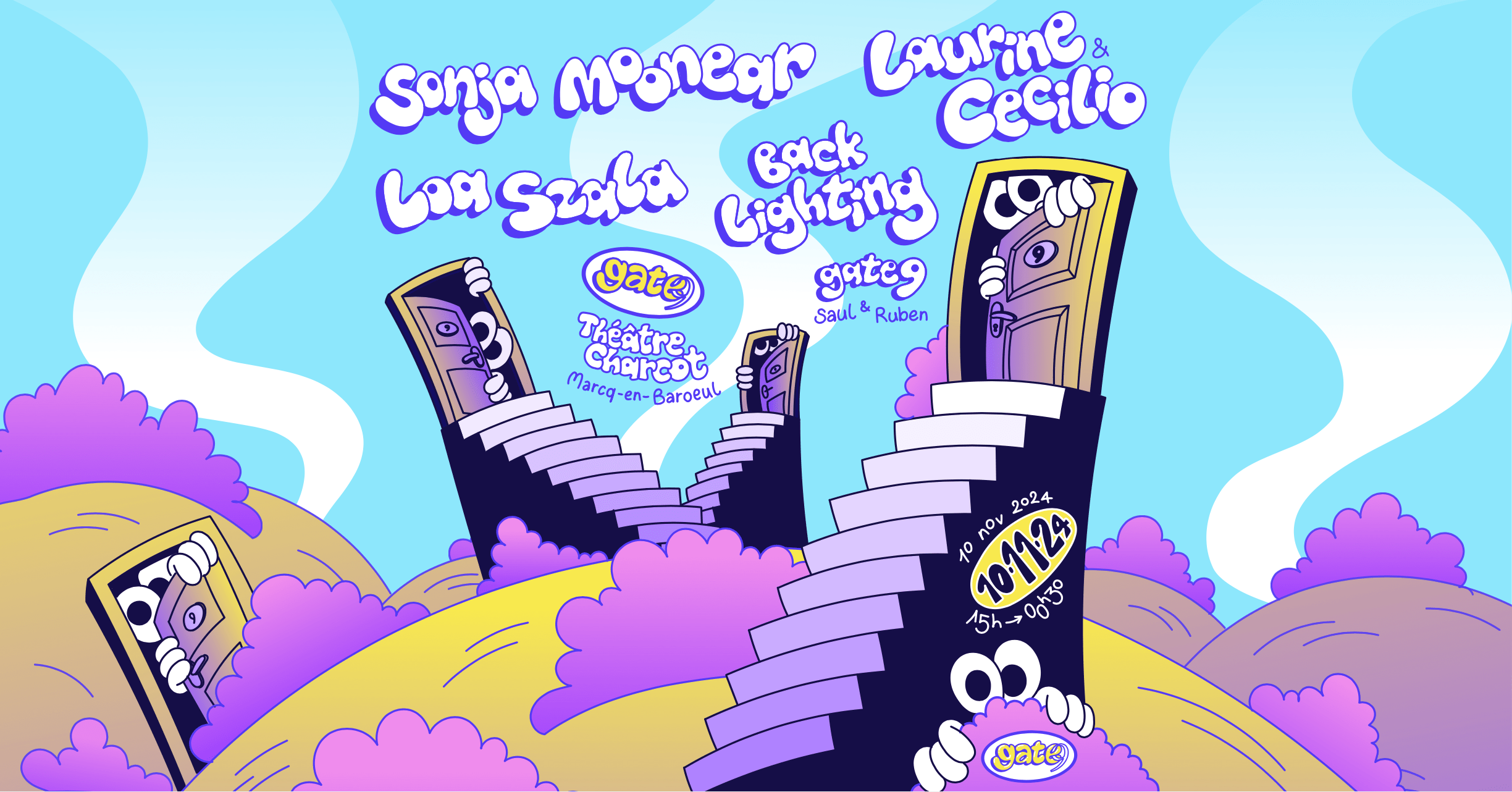 Gate9 X Sonja Moonear, Loa Szala, Laurine & Cecilio And More