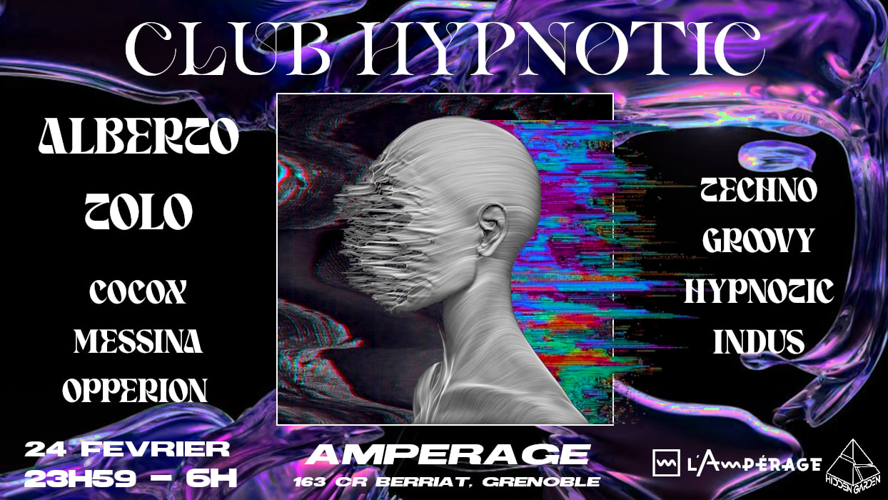 Hidden Garden Invite Alberto Tolo // Club Hypnotic