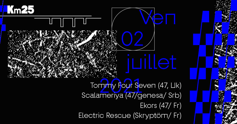 Skryptöm Invite Tommy Four Seven, Scalameriya, Ekors, Electric Rescue.