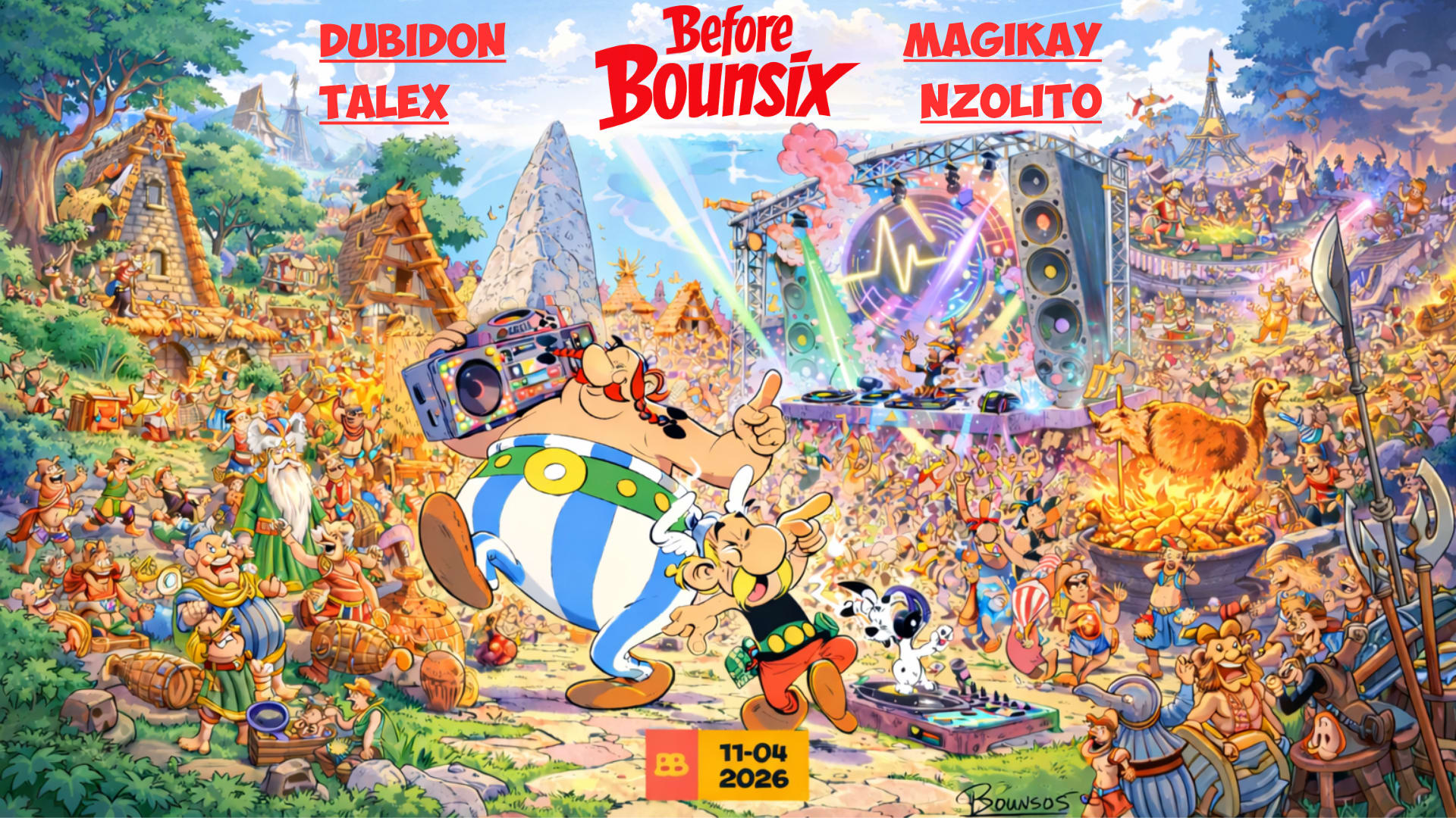 Before Bounsix : Astérix En Bouncytanie