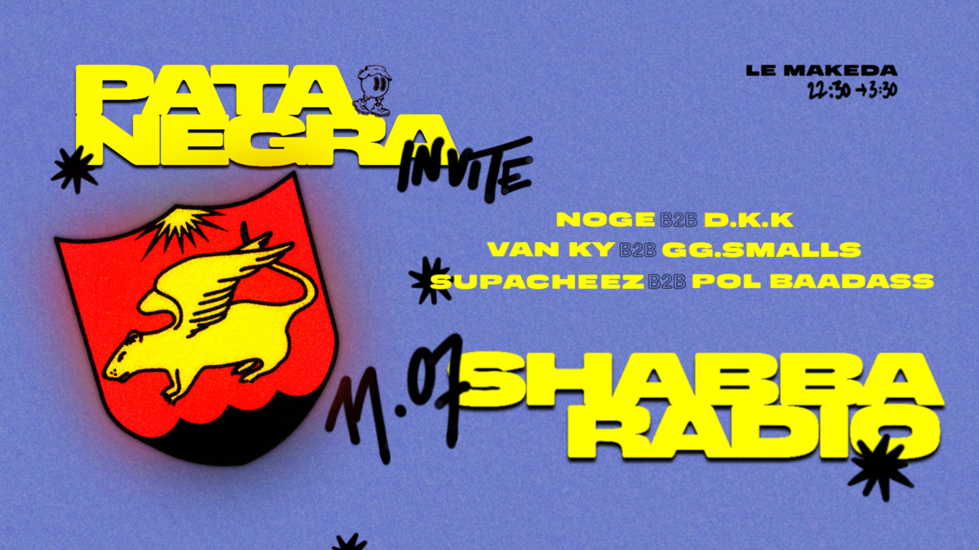 Pata Negra Invite "Shabba Radio"