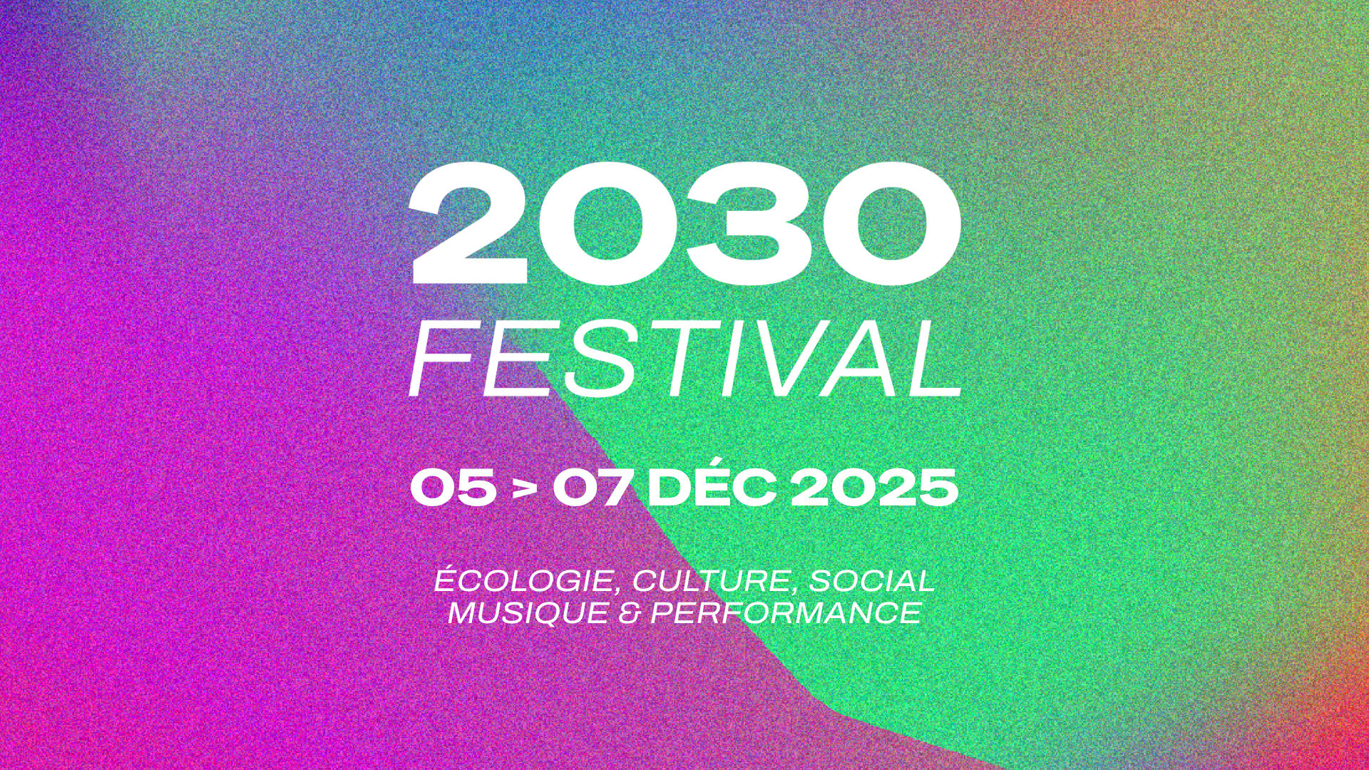 2030 Festival Montpellier