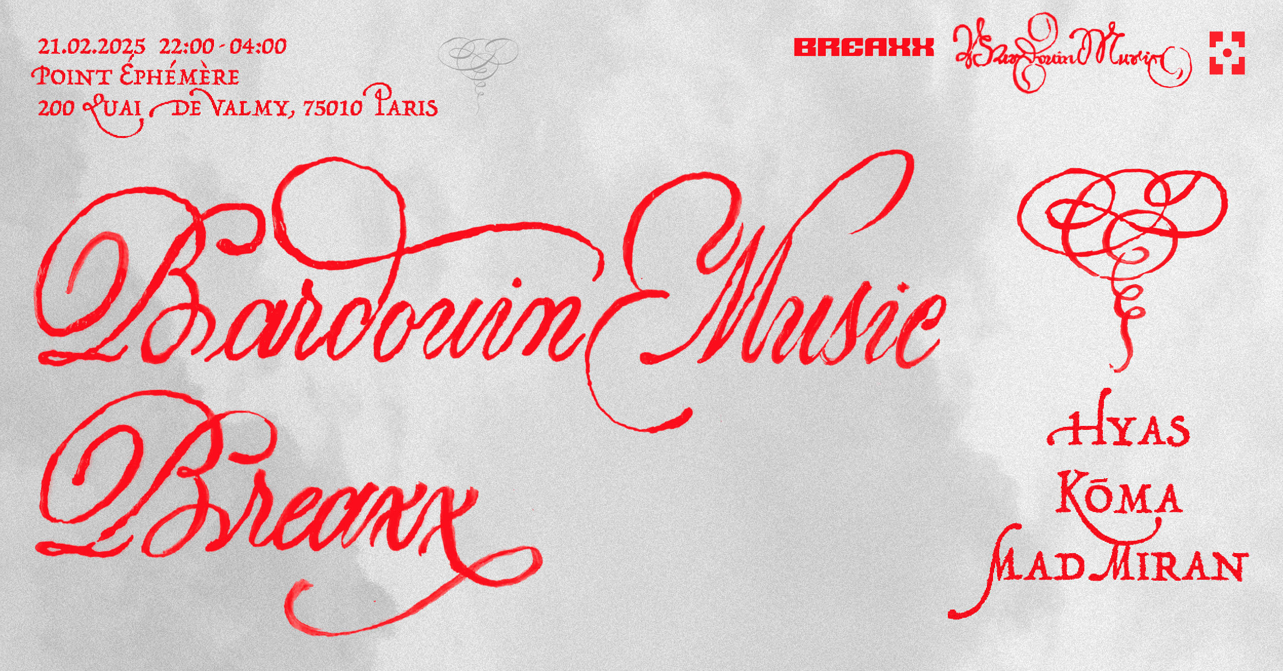 Bardouin Music X Breaxx W/ Mad Miran