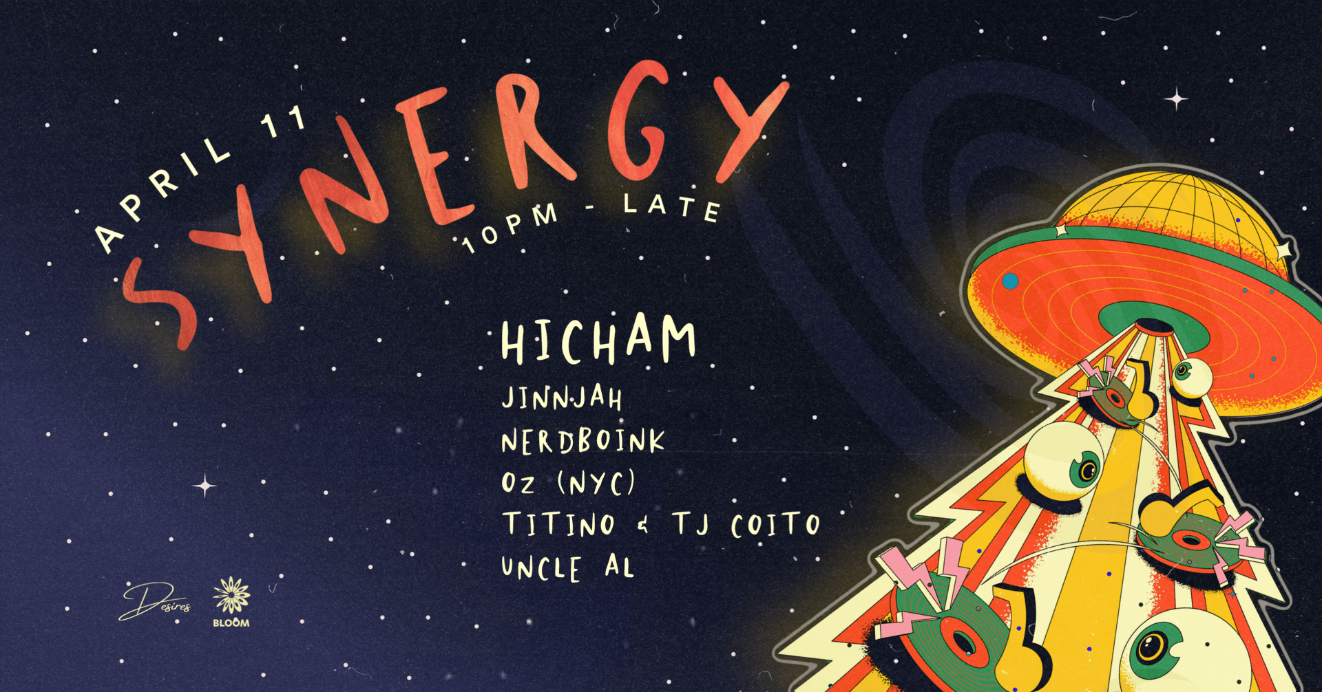 Desires X Bloom Present Synergy 011 W/ Hicham