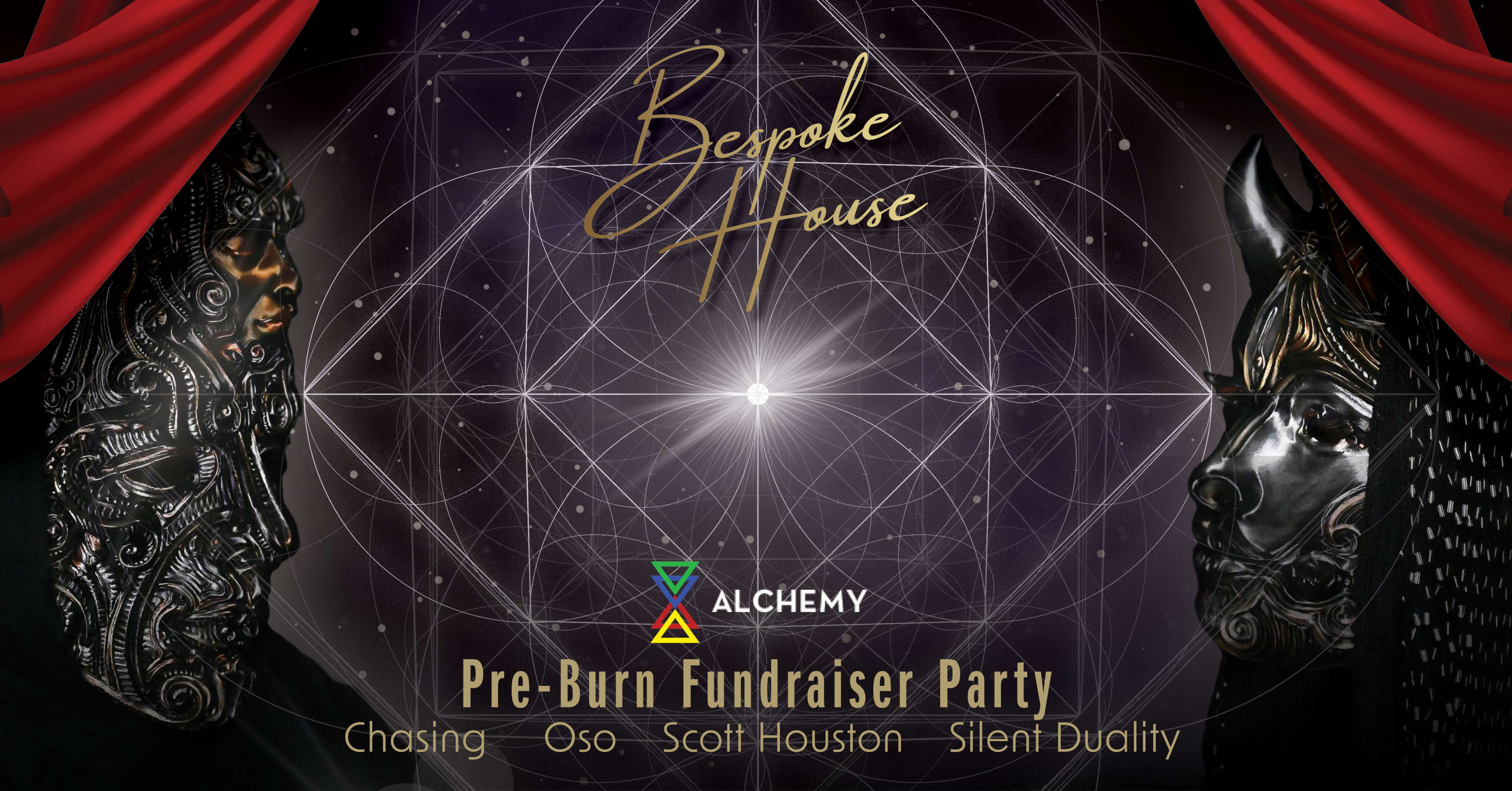 Bespoke House || Alchemy Pre-Burn Fundraiser Party
