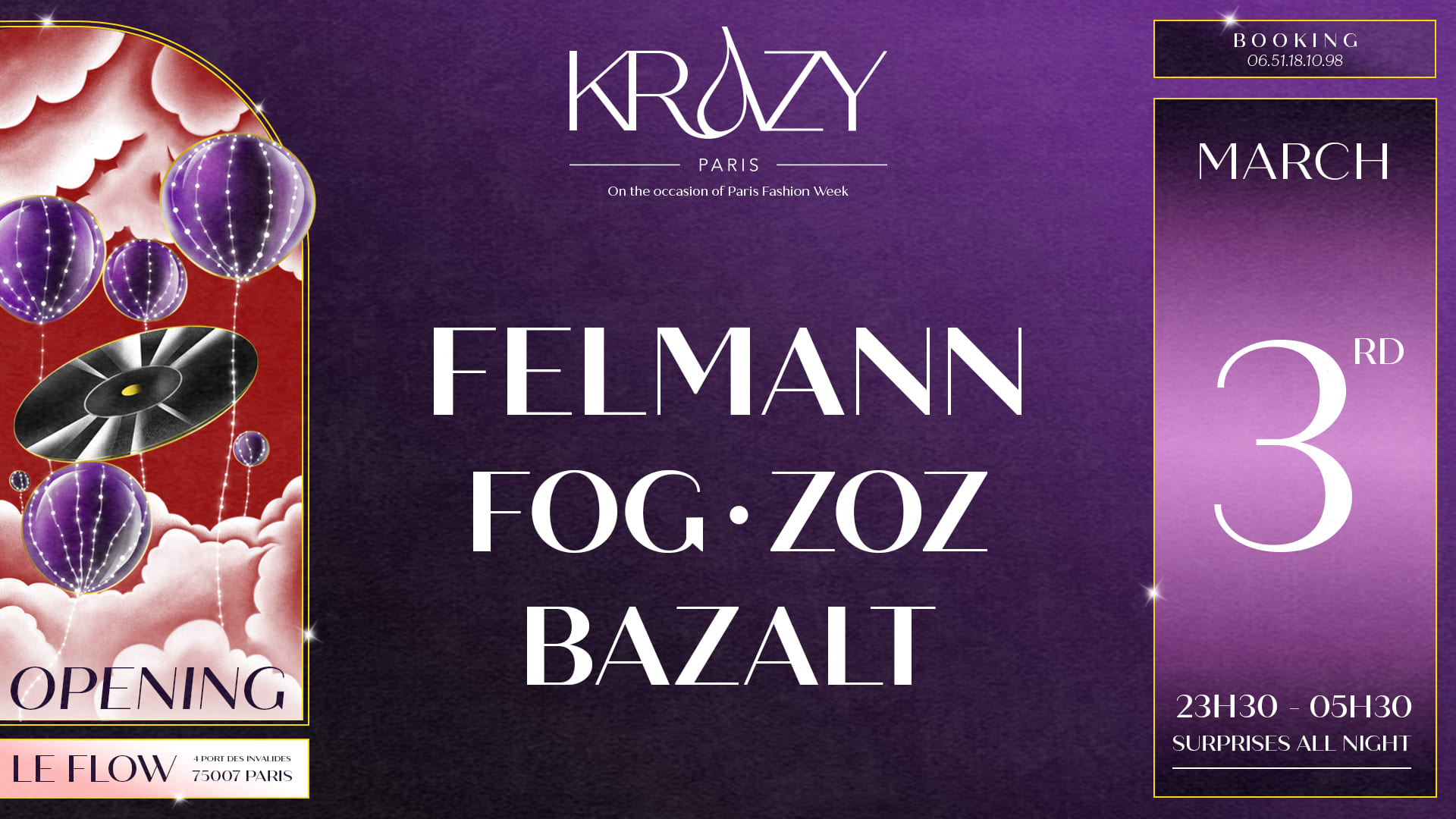 Krazy Paris - Fashion Week Opening