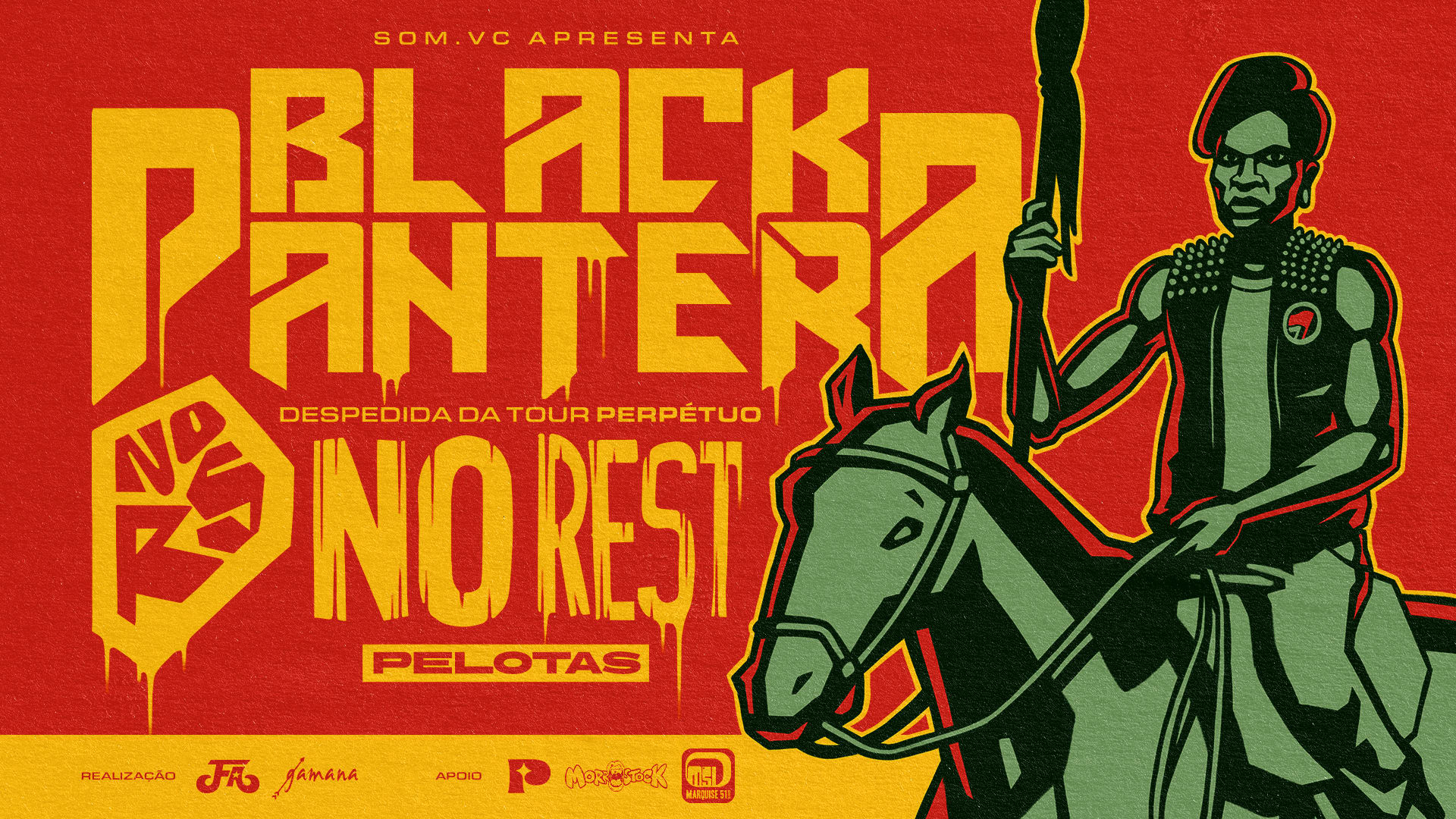 Black Pantera E No Rest Em Pelotas