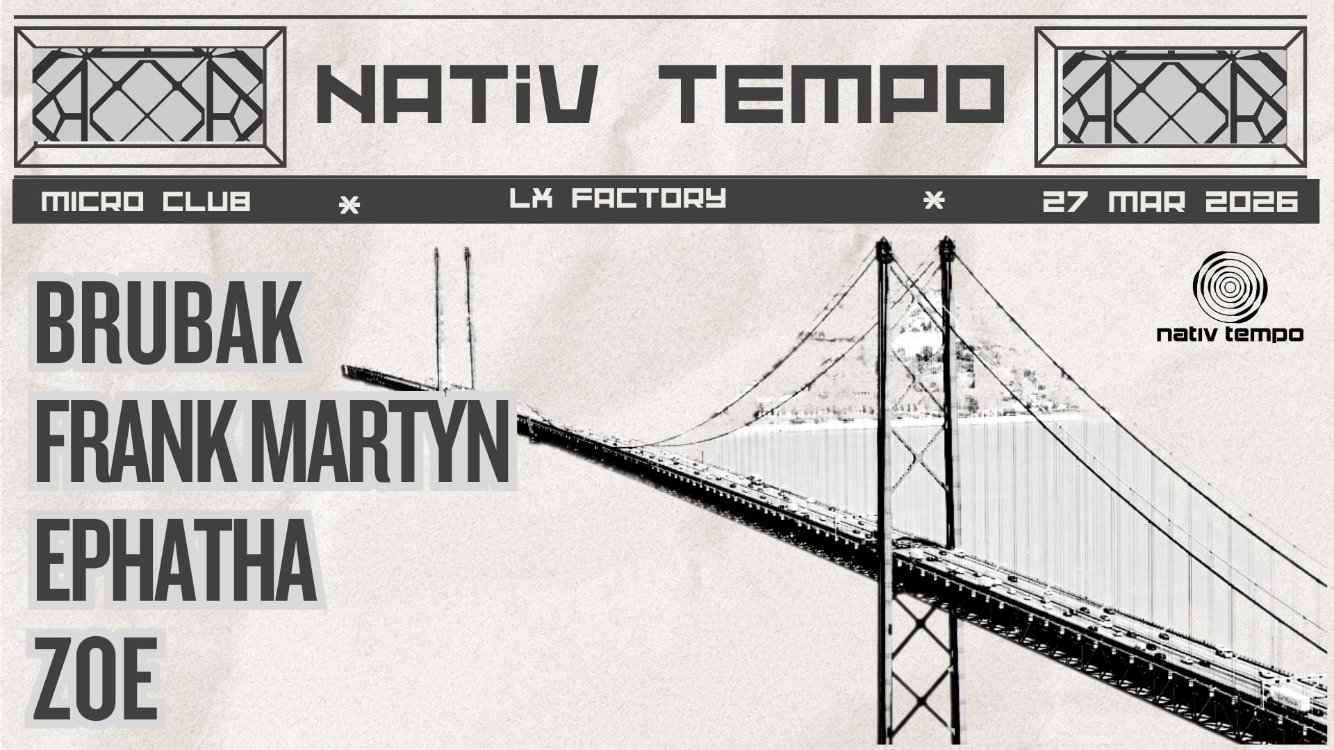 Nativ Tempo At Microclub Whit |Zoe|Ephata|Frank M|Brubak|
