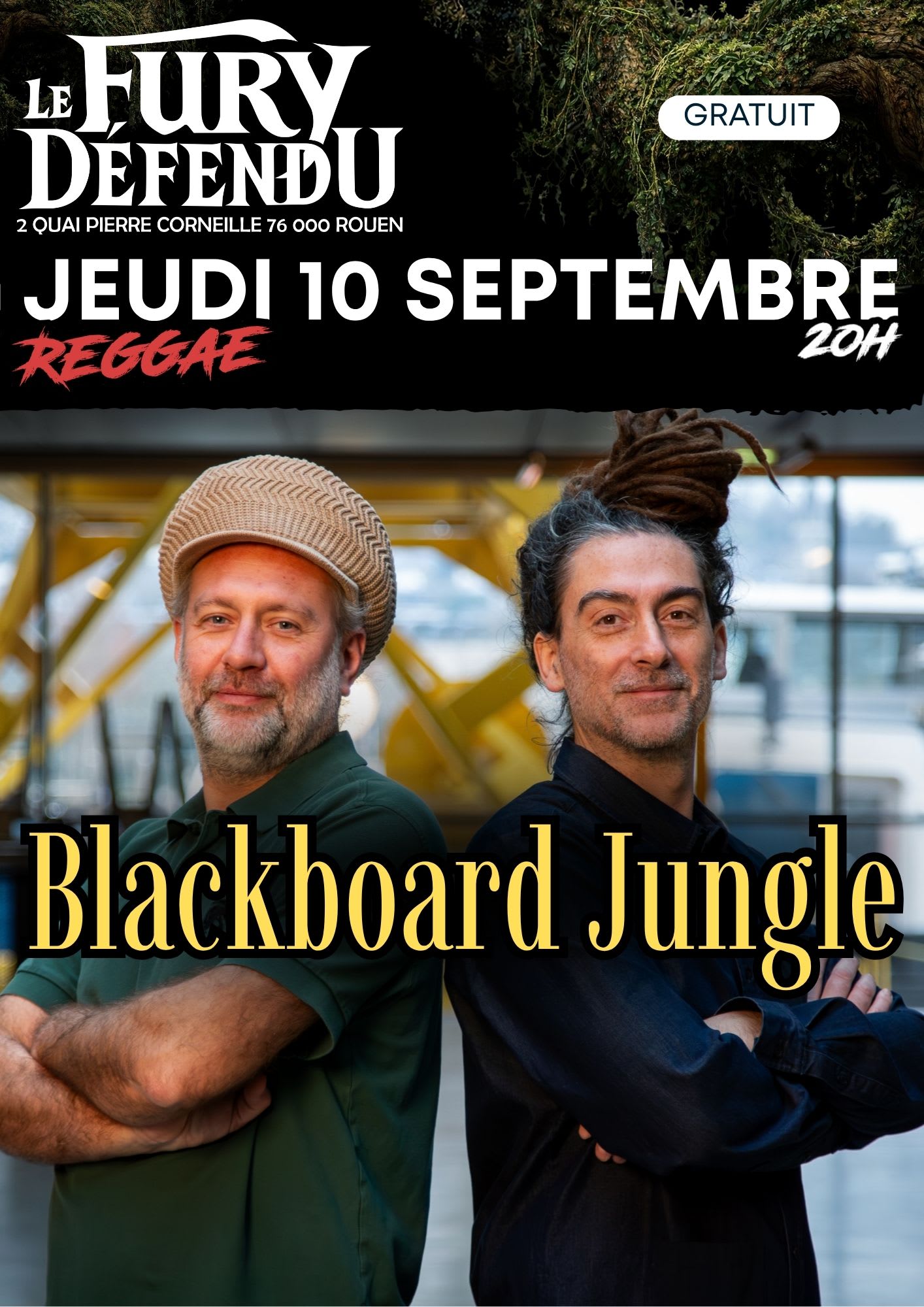 Soirée Reggae - Blackboard Jungle