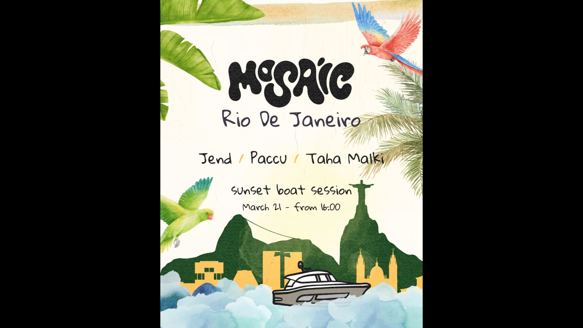 Mosaic - Rio De Janeiro (Boat Session)
