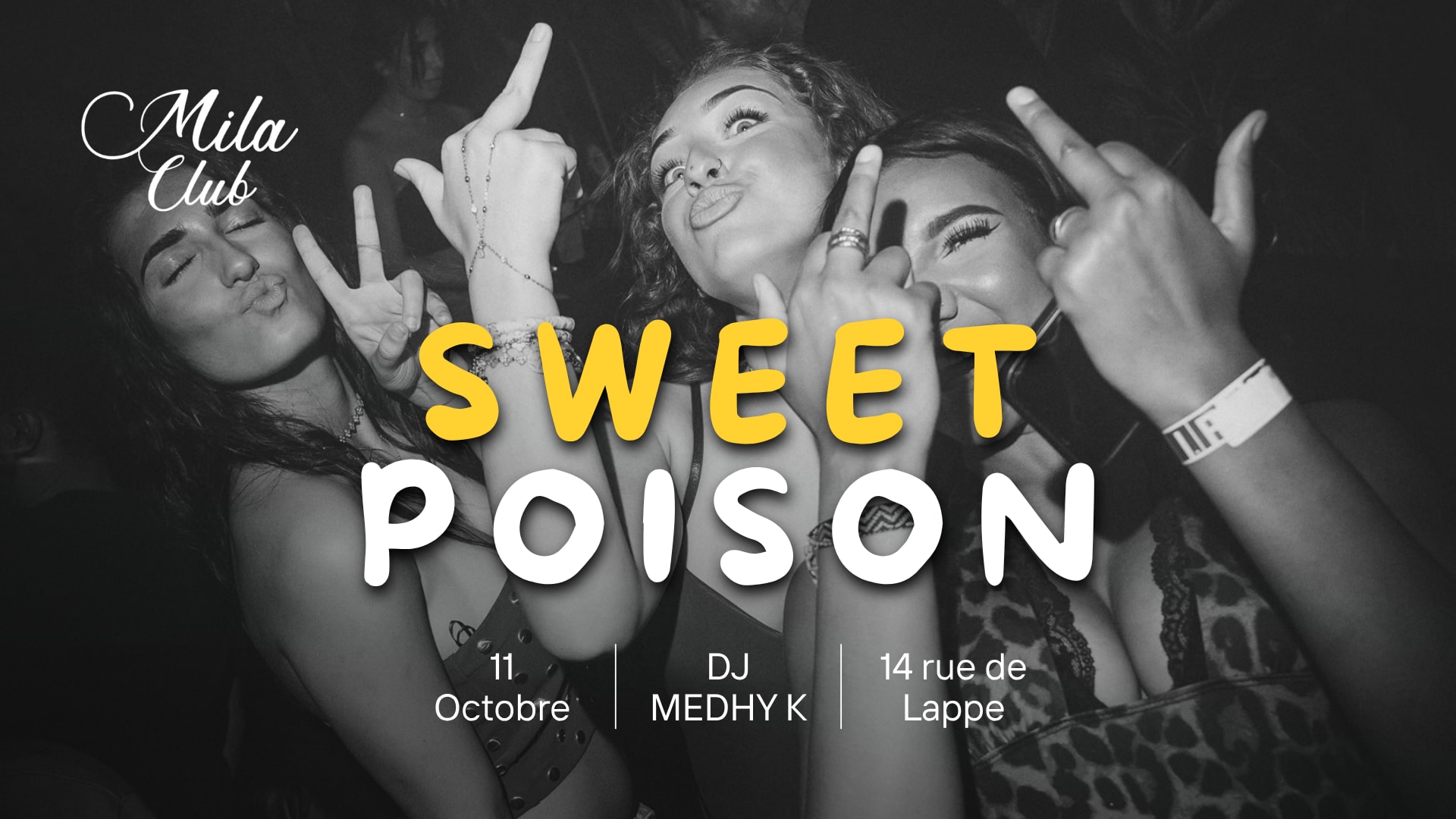 Sweet Poison - Mila Club Paris