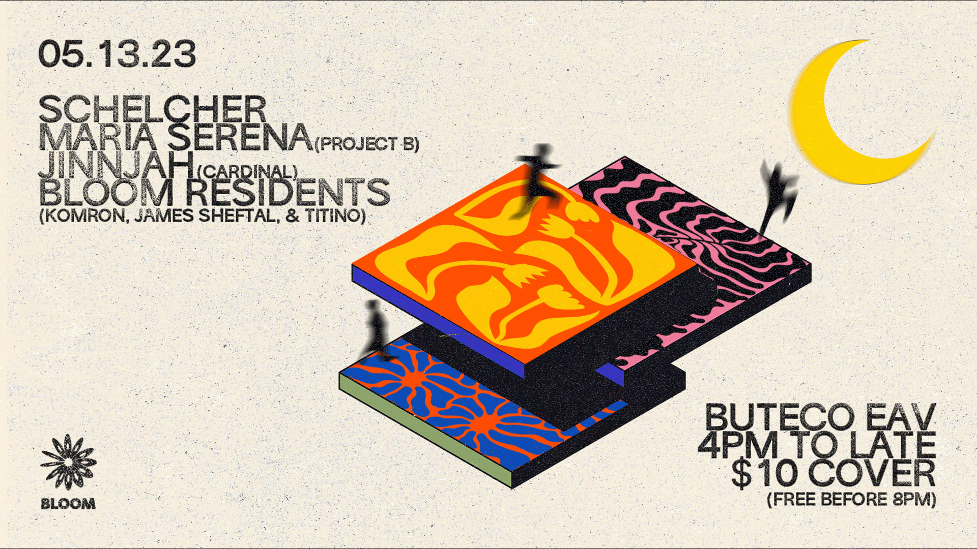 Bloom W/ Schelcher, Maria Serena, Jinnjah & Bloom Residents