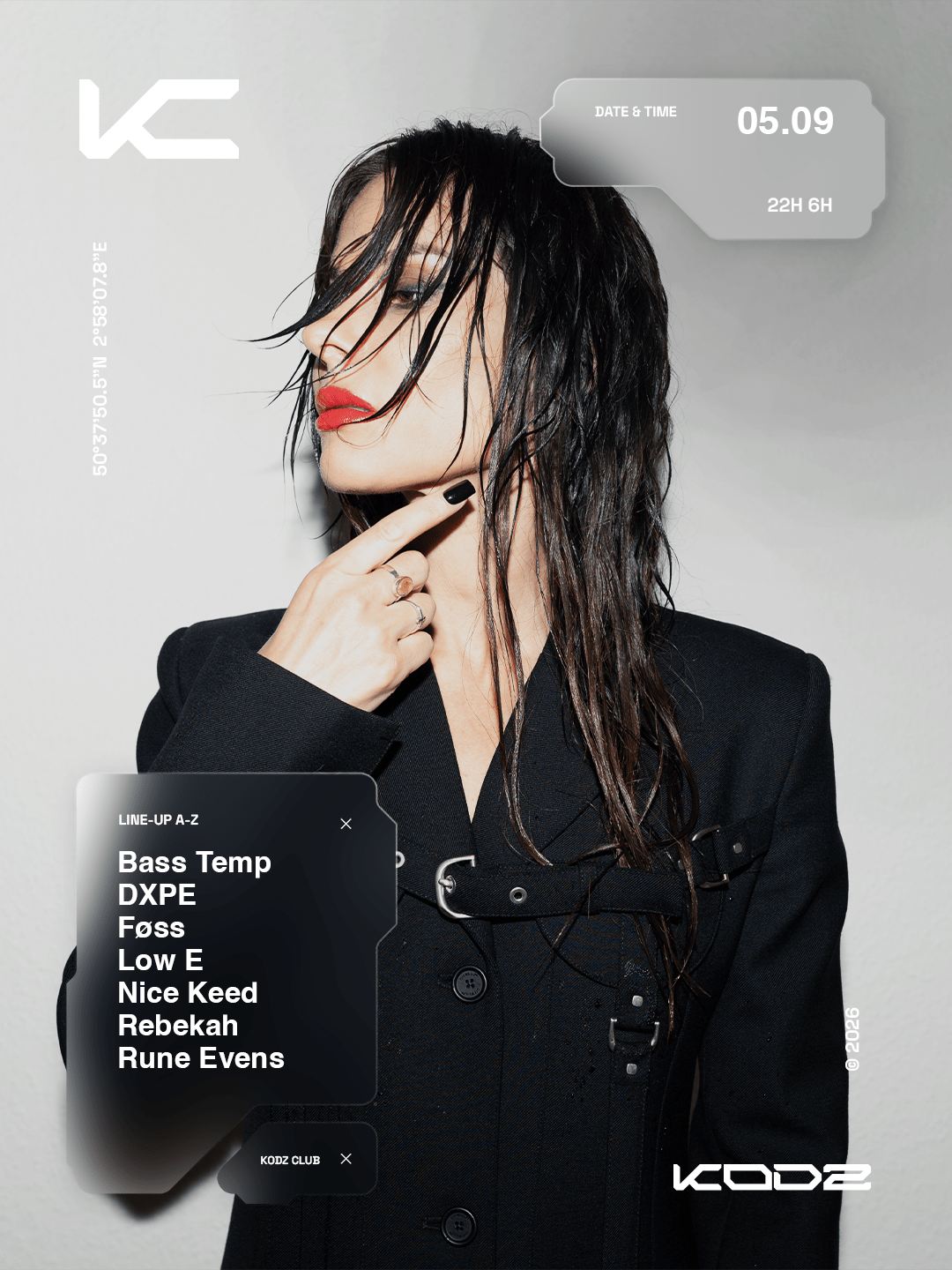 Kodz Presents : Rebekah, Foss, Nice Keed...