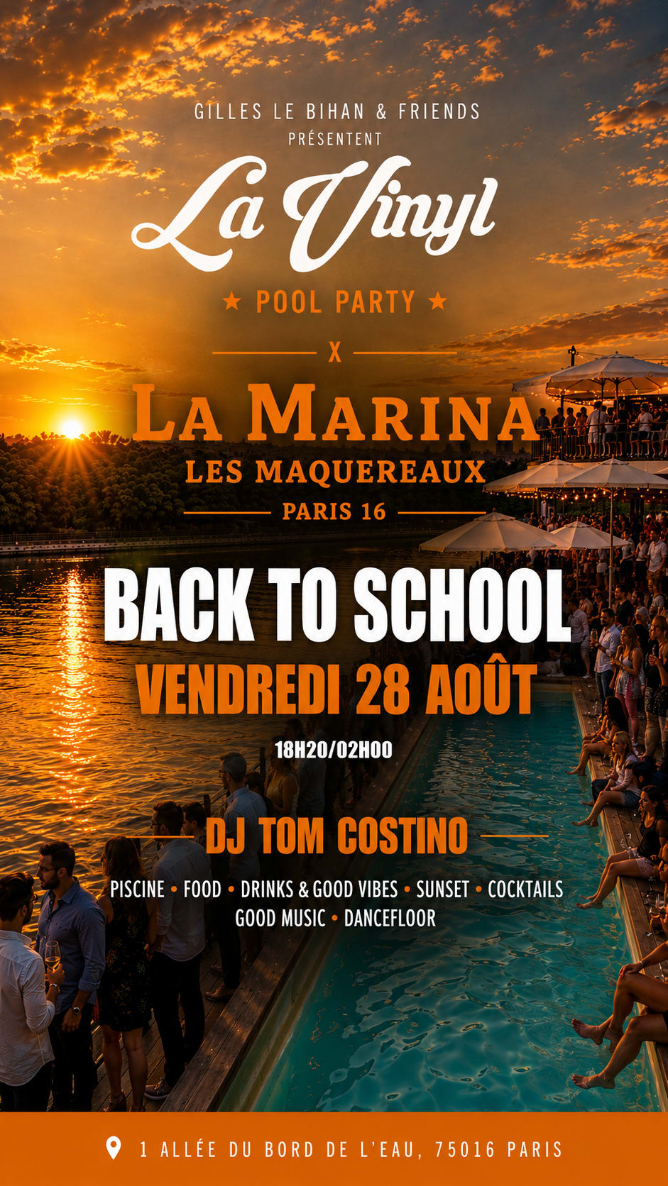 La Vinyl À La Marina Vend 28 Aout Avc T Costino