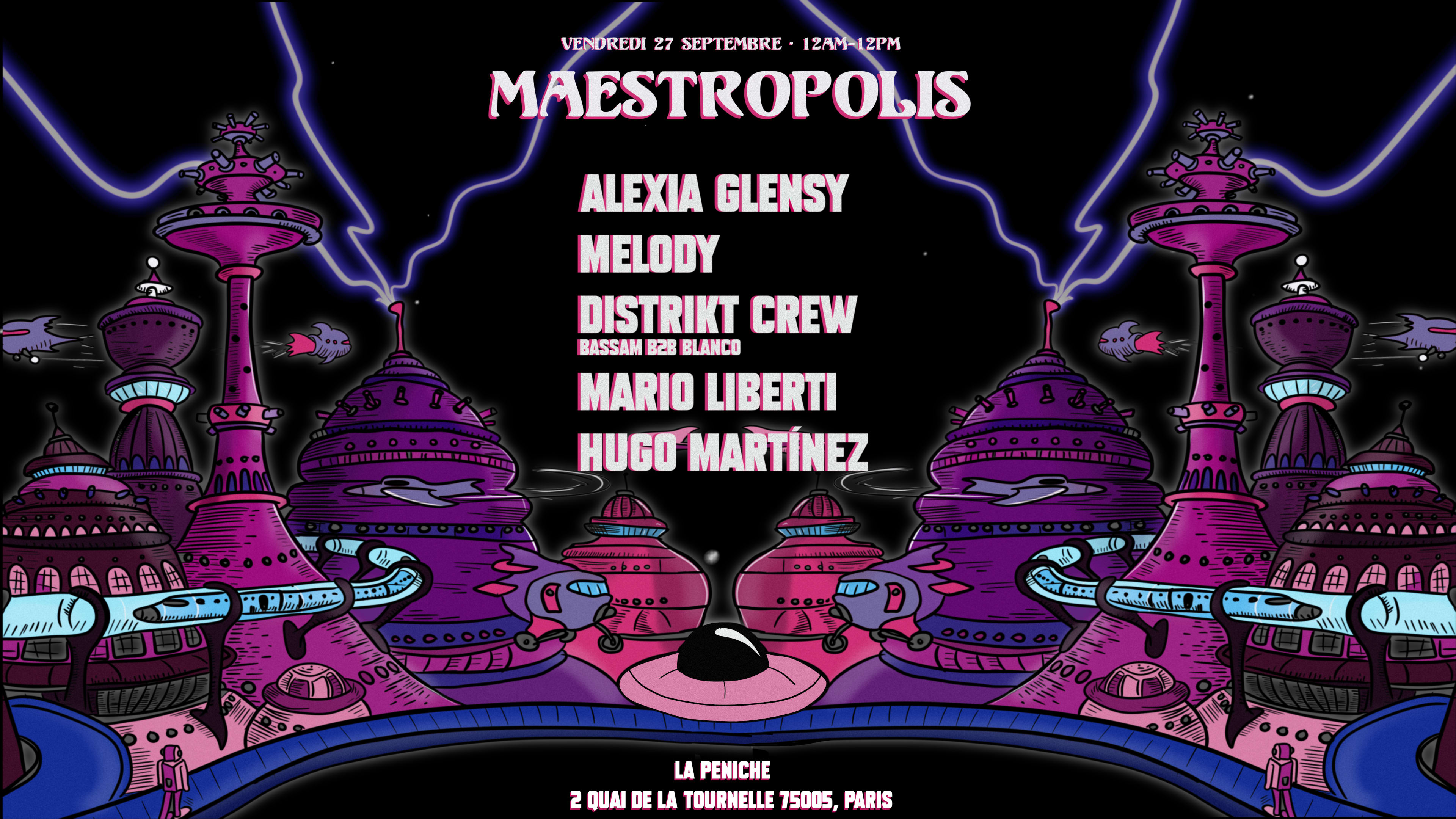 Maestropolis Records Party 12h @ La Péniche