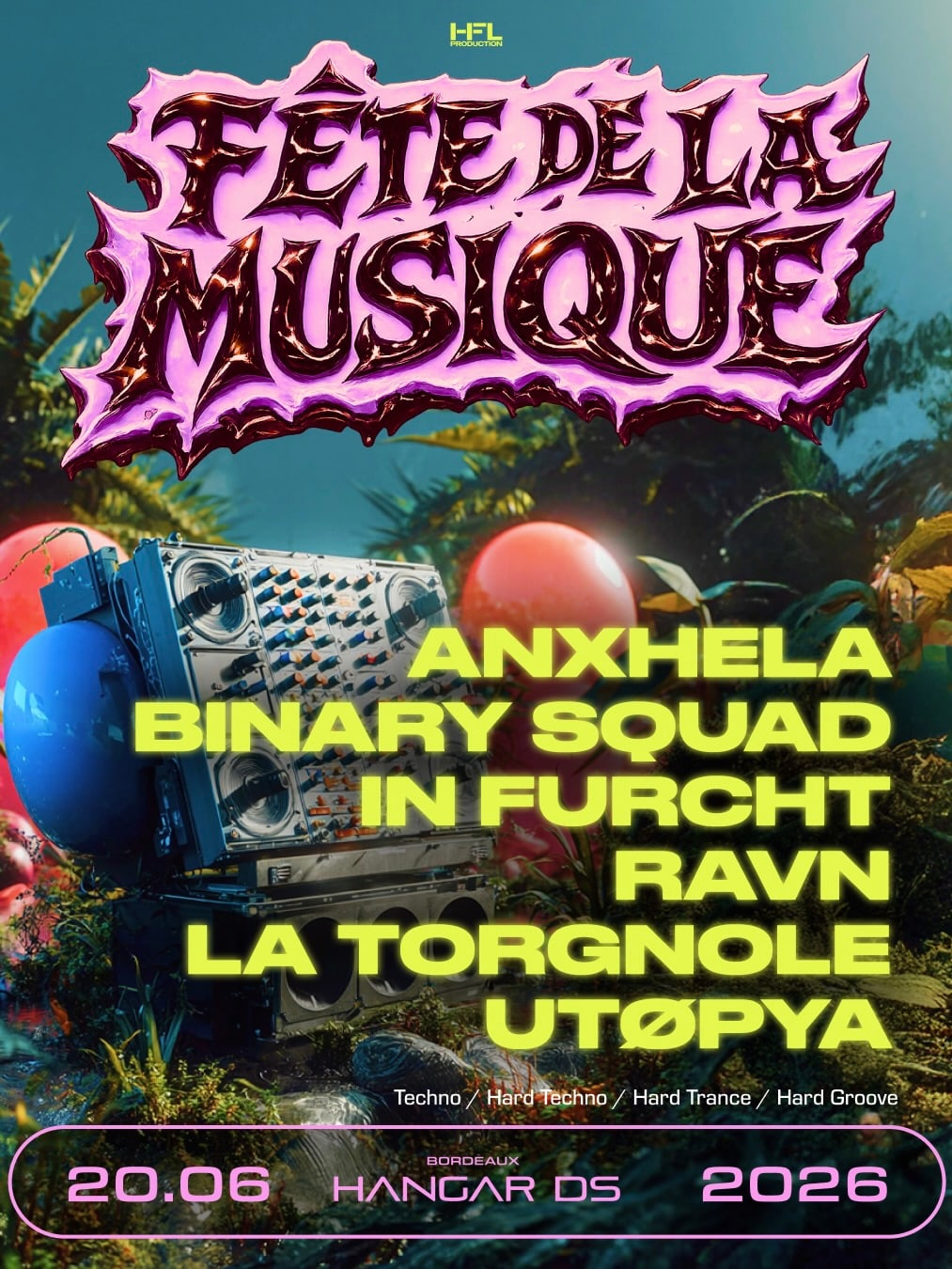 FΓͺte De La Musique // Anxhela - Binary Squad - In Furcht ...