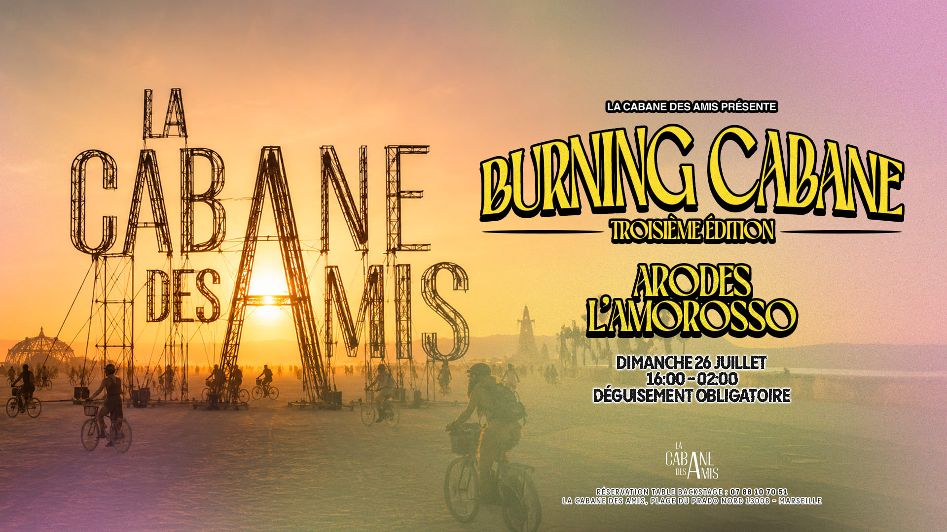 Burning Cabane III - 16/08/26