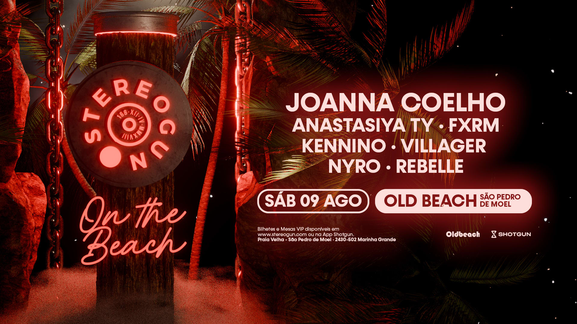 Stereogun On The Beach - Joanna Coelho And More @ Old Beach