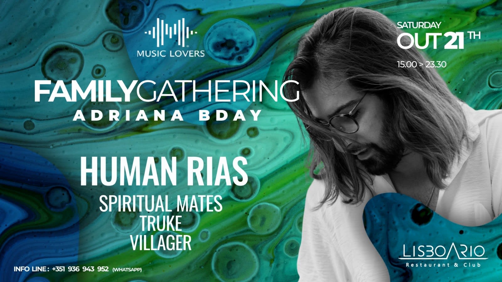 Family Gathering/Bday Adriana Campanho, With Human Rias