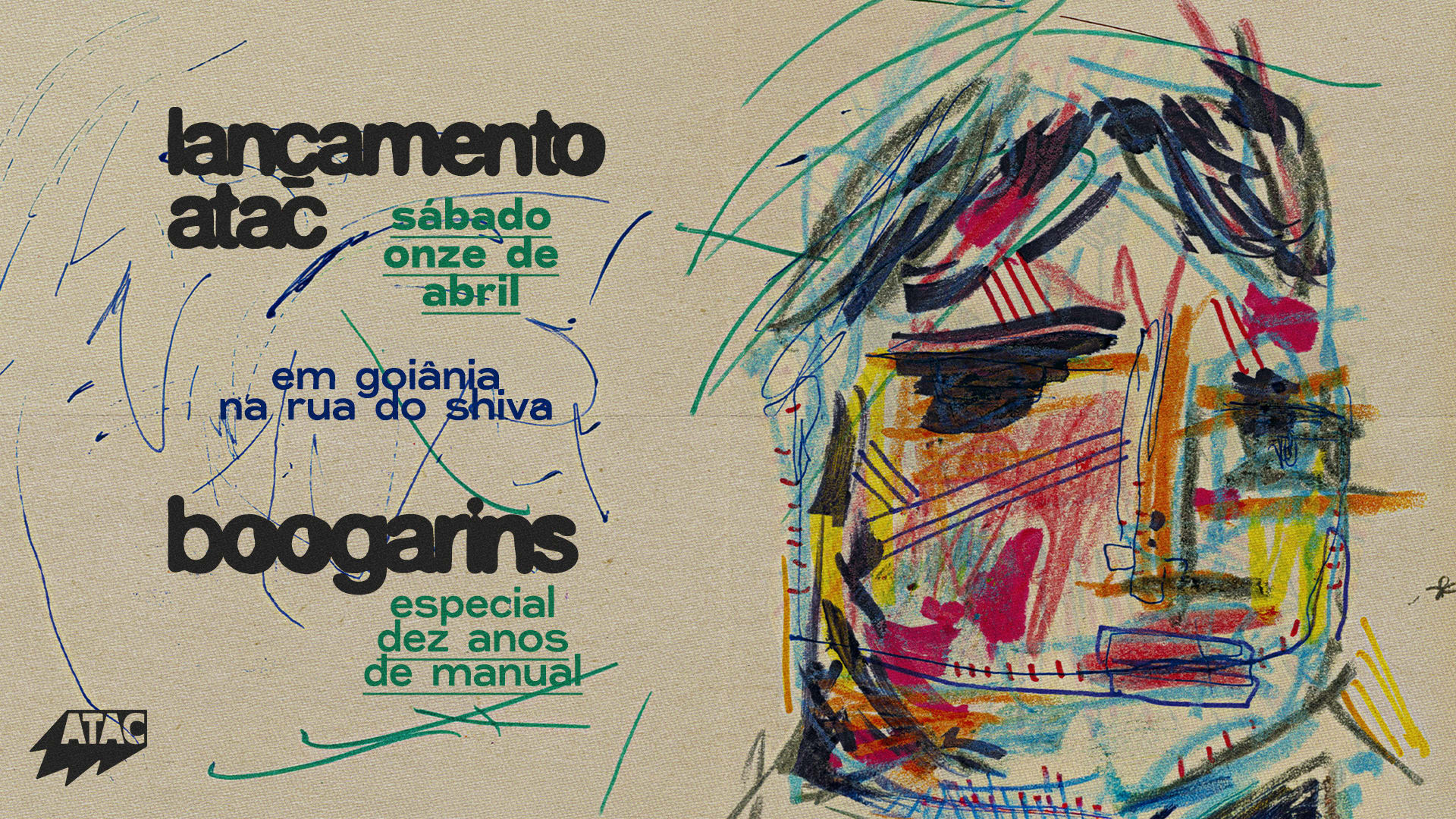 Boogarins 10 Anos Manual / Lançamento Atac