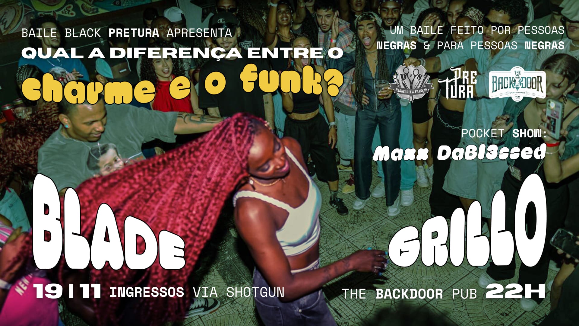 Baile Black Pretura No The Backdoor Pub Itajaí