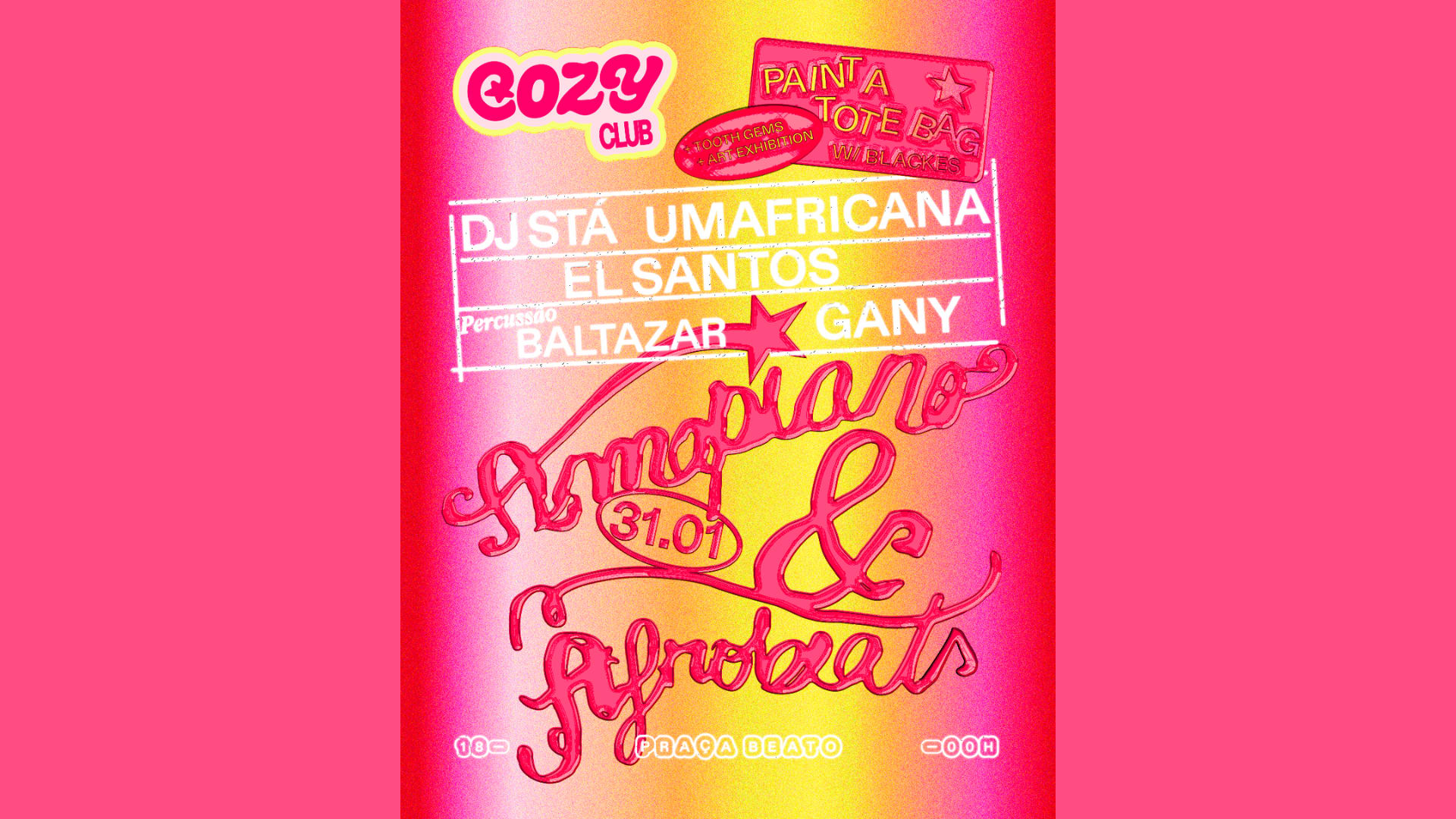 Cozy Club: Amapiano & Afrobeats