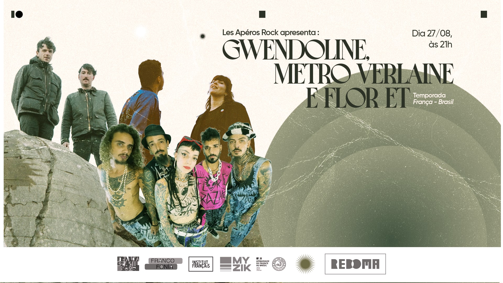 27/8 - Les Apéros Rock Apresenta Na Redoma Bixiga
