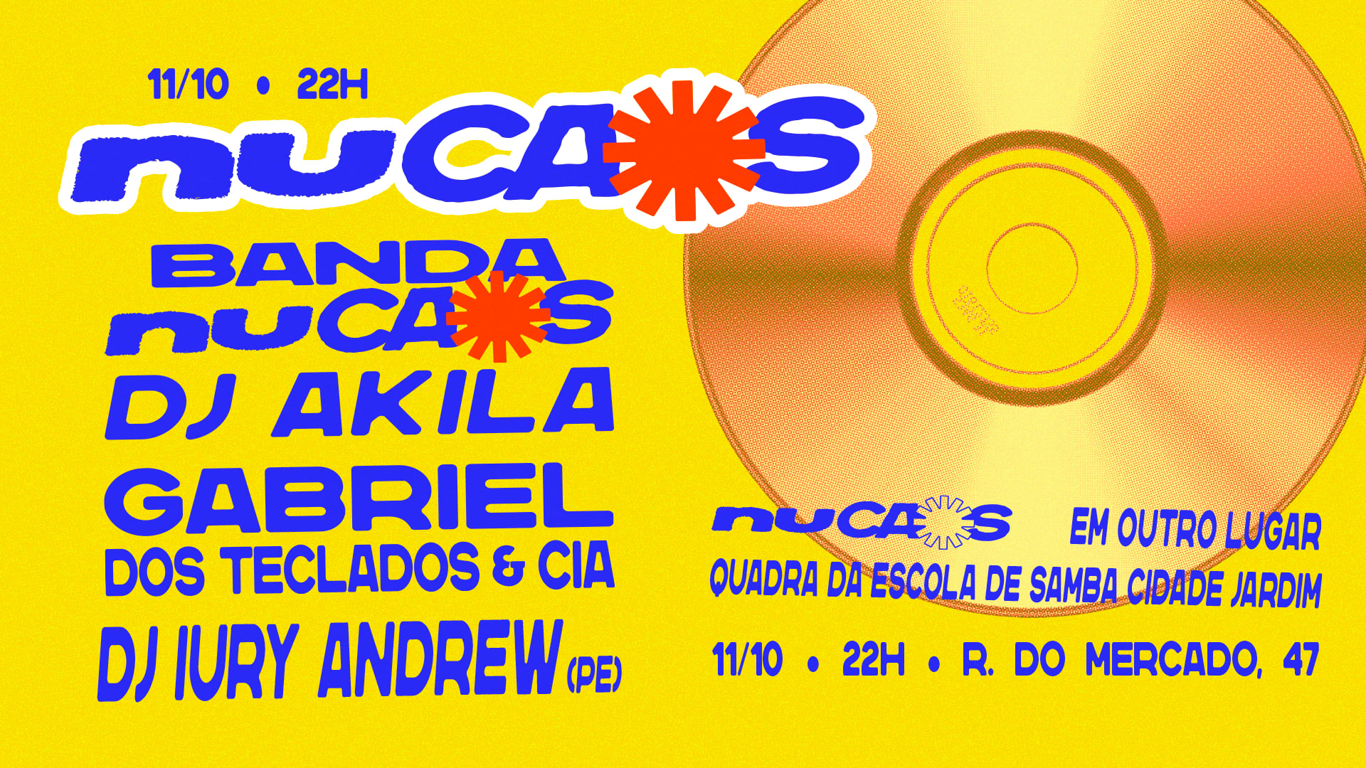 Nucaos | Banda Nucaos, Iury Andrew, Akila, Fera Dos Teclados