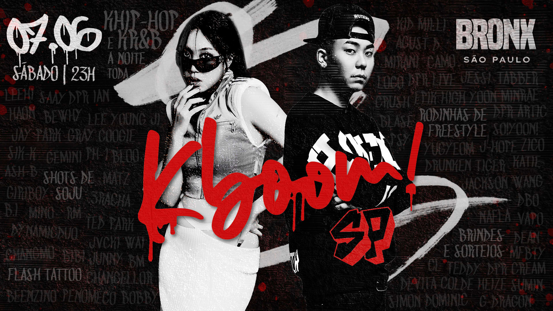 Kboom! Em São Paulo | K-Hip Hop & K-R&B