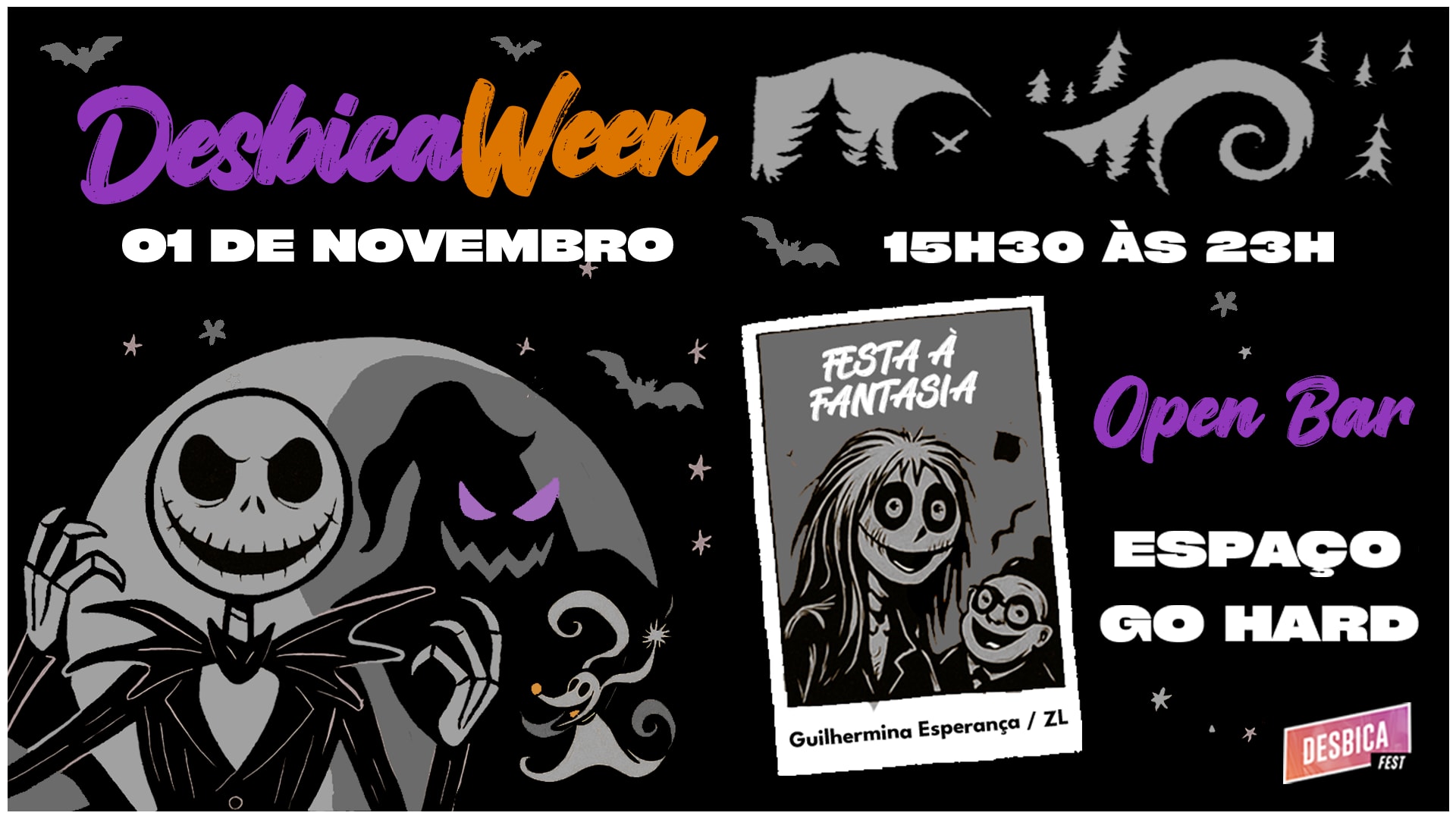 Desbicaween • 01/11 - Festa Halloween