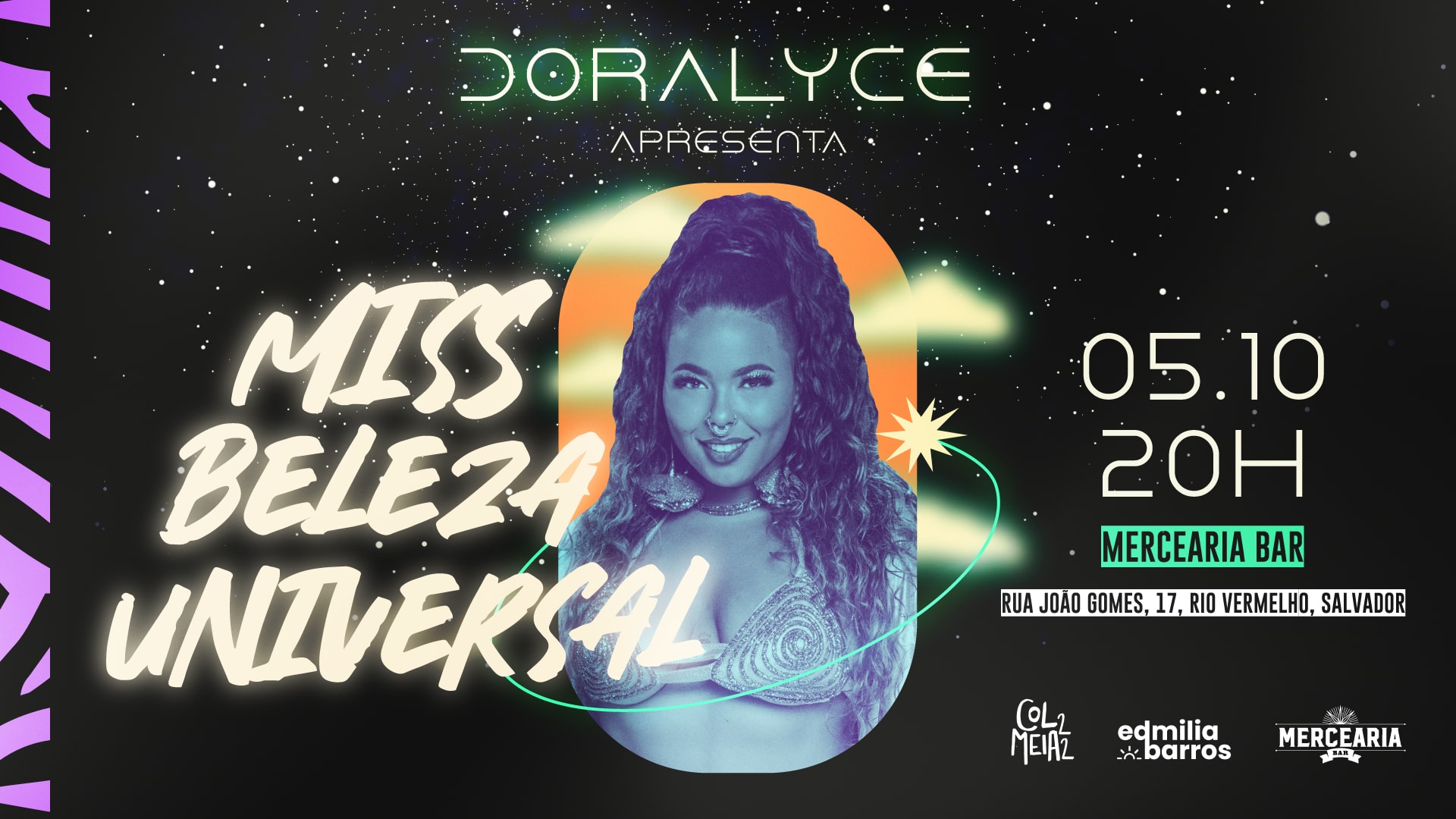 Doralyce Apresenta  Show “Miss Beleza Universal” Em Salvador
