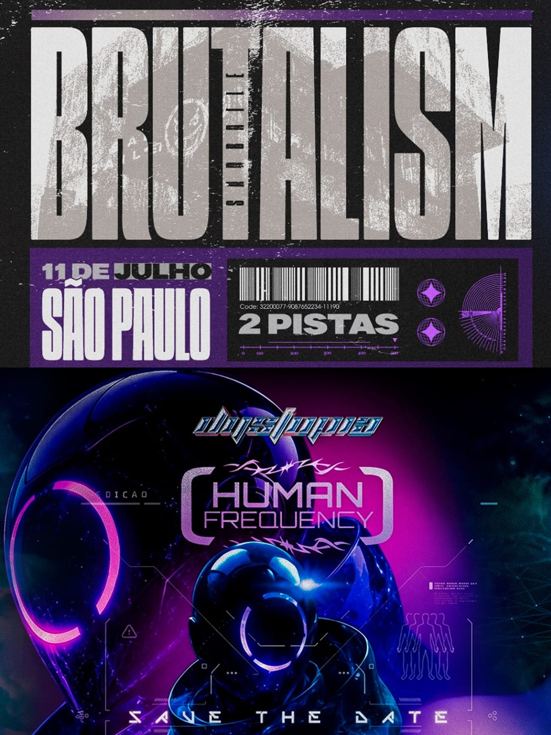 Sadbaile/Dystopia - Brutalism & Human Frequency Openbar