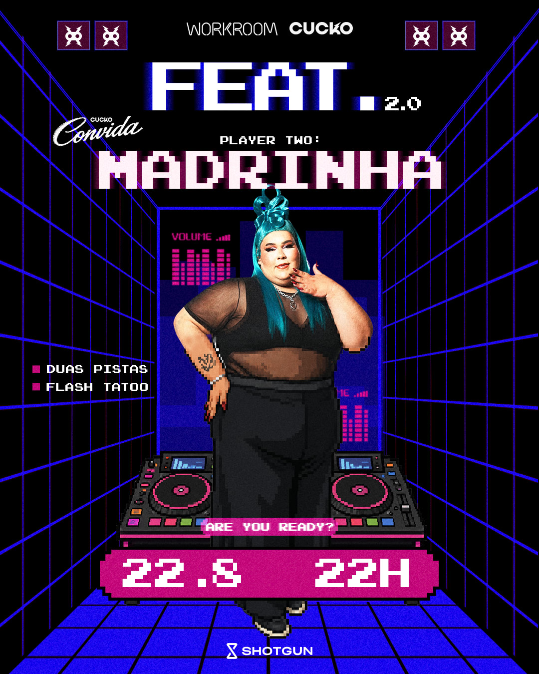 Feat. 2.0 | Cucko X Workroom Feat. Madrinha | 22.08