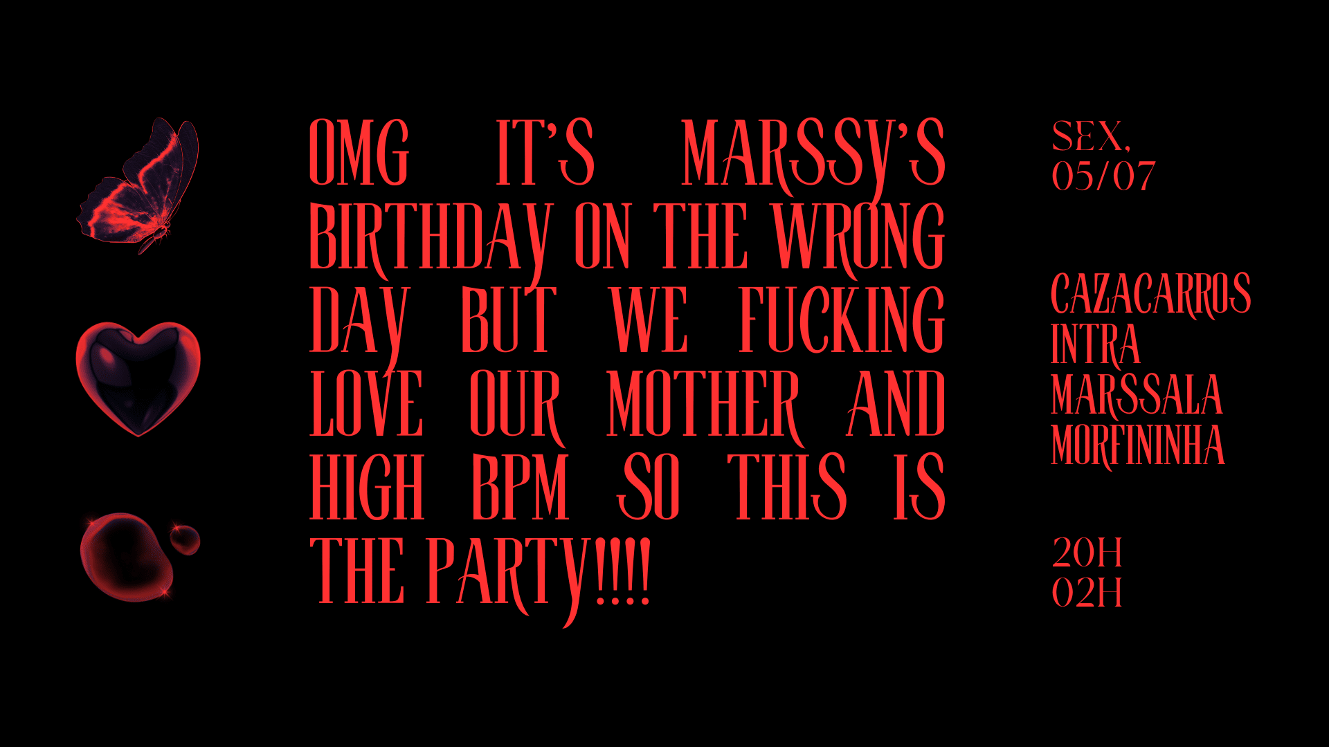Omg It's Marssy's Birthday!!!!!! (But On The Wrong Day)
